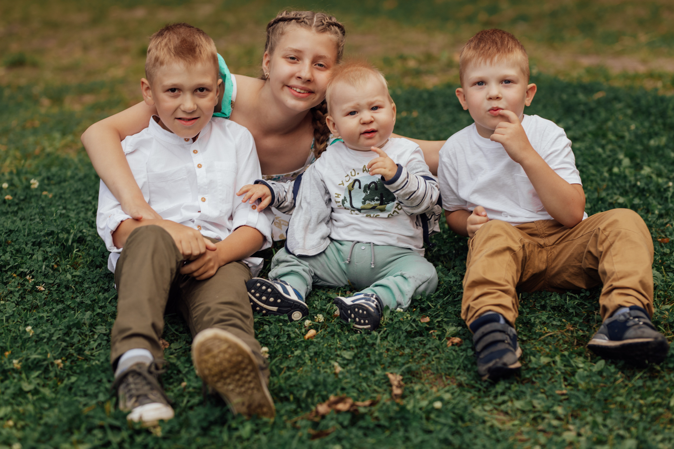 Большая дружная семья. Свадебный и семейный фотограф в Туле и области Маша Костина