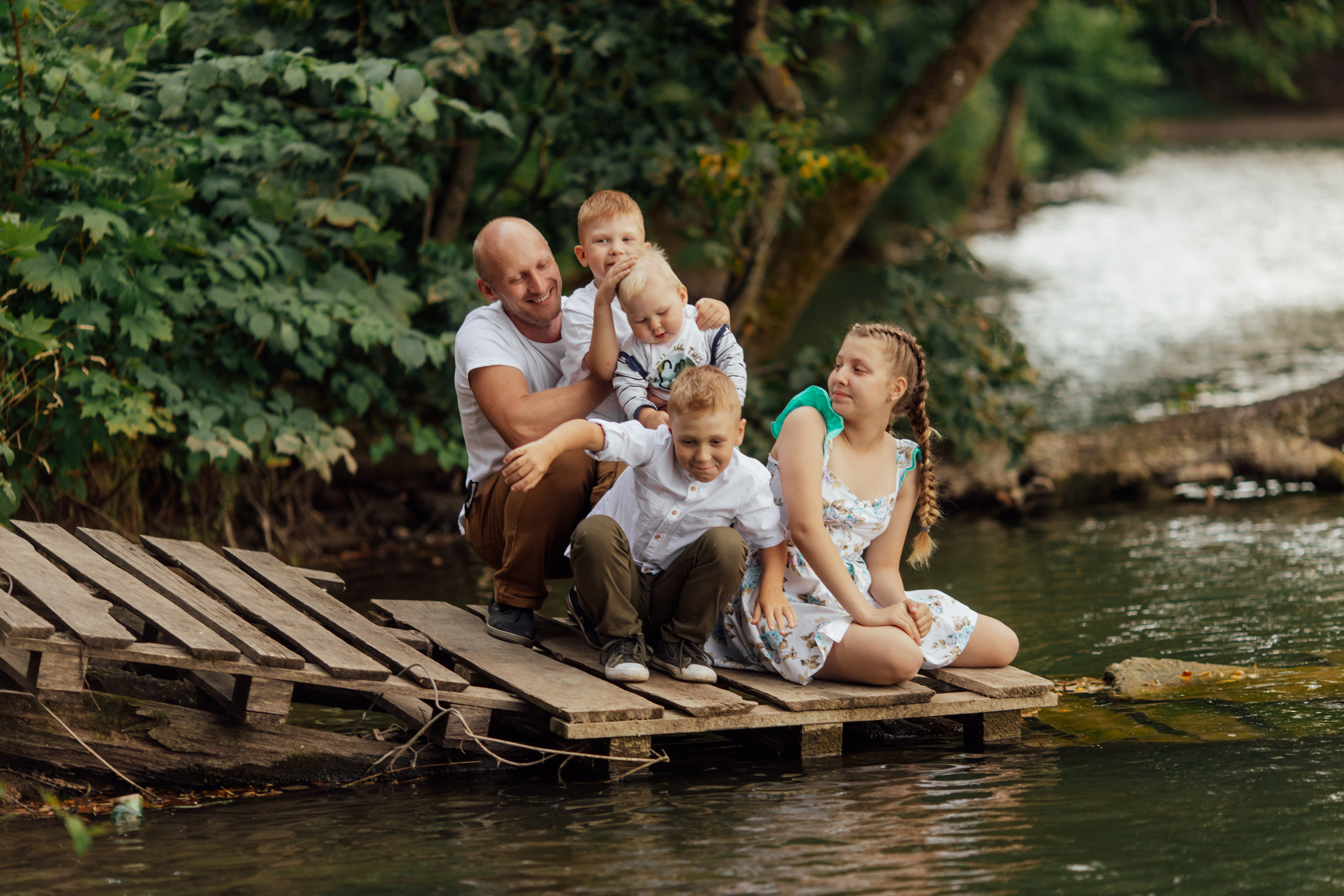 Большая дружная семья. Свадебный и семейный фотограф в Туле и области Маша Костина