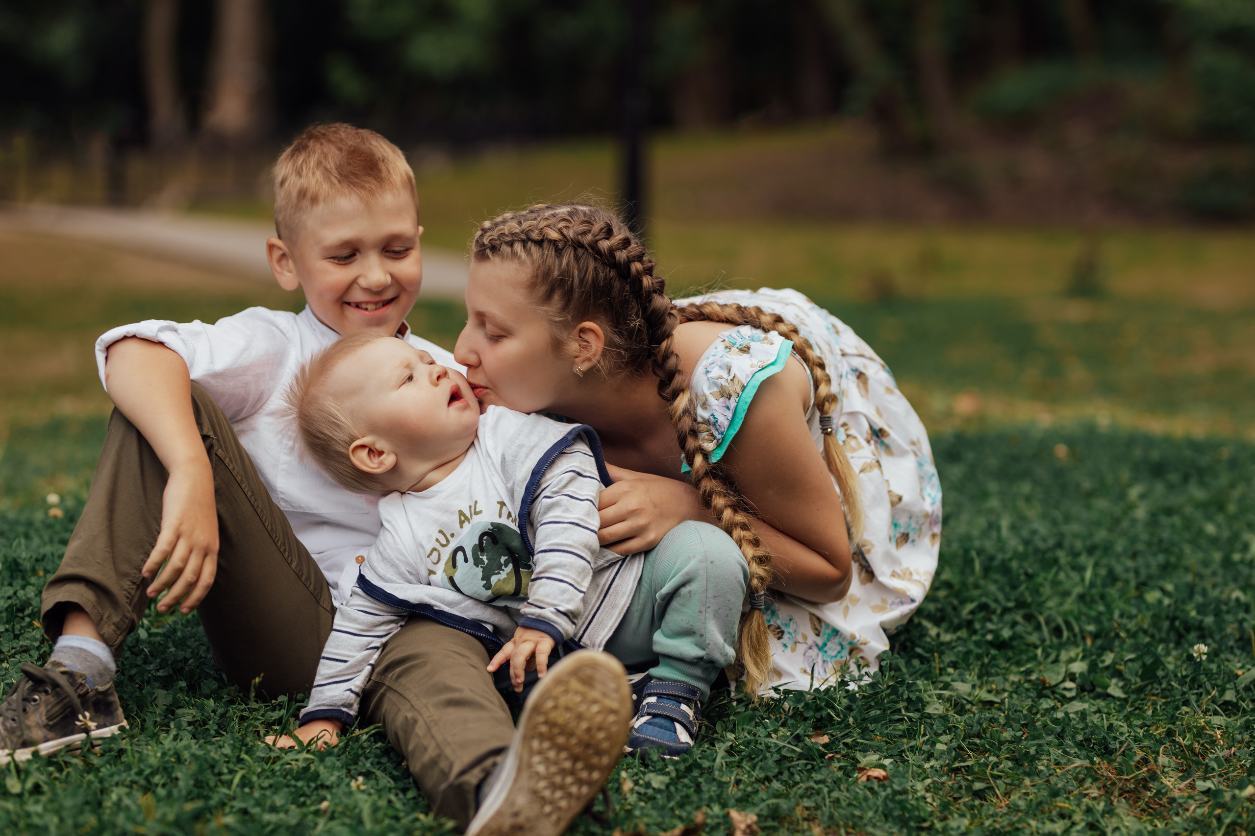 Большая дружная семья. Свадебный и семейный фотограф в Туле и области Маша Костина