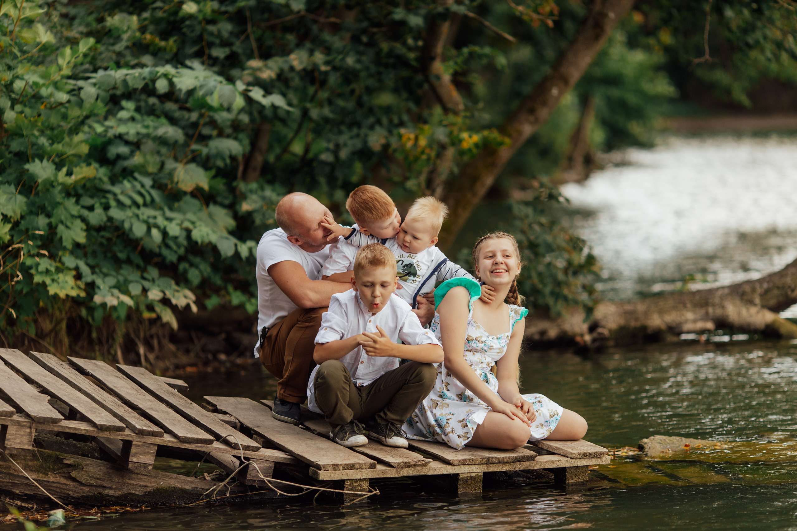 Большая дружная семья. Свадебный и семейный фотограф в Туле и области Маша Костина