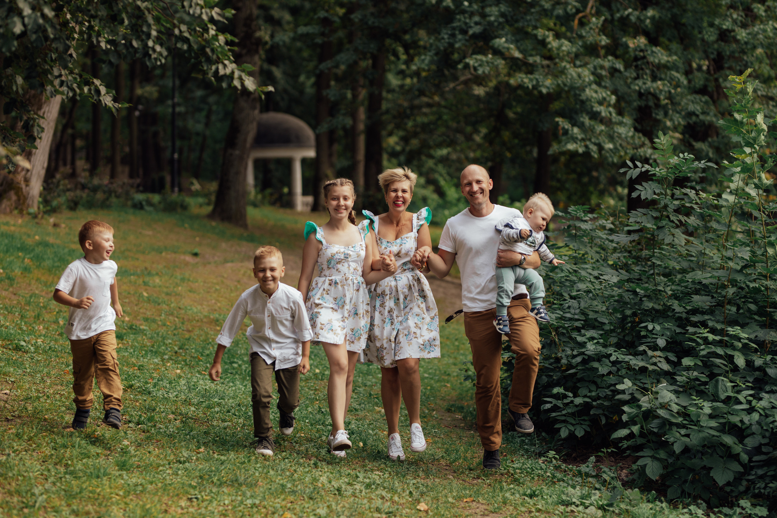 Большая дружная семья. Свадебный и семейный фотограф в Туле и области Маша Костина