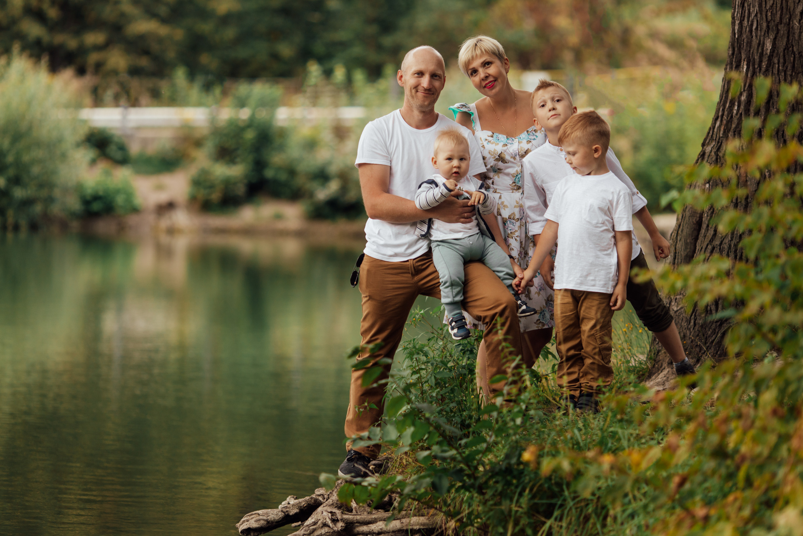 Большая дружная семья. Свадебный и семейный фотограф в Туле и области Маша Костина