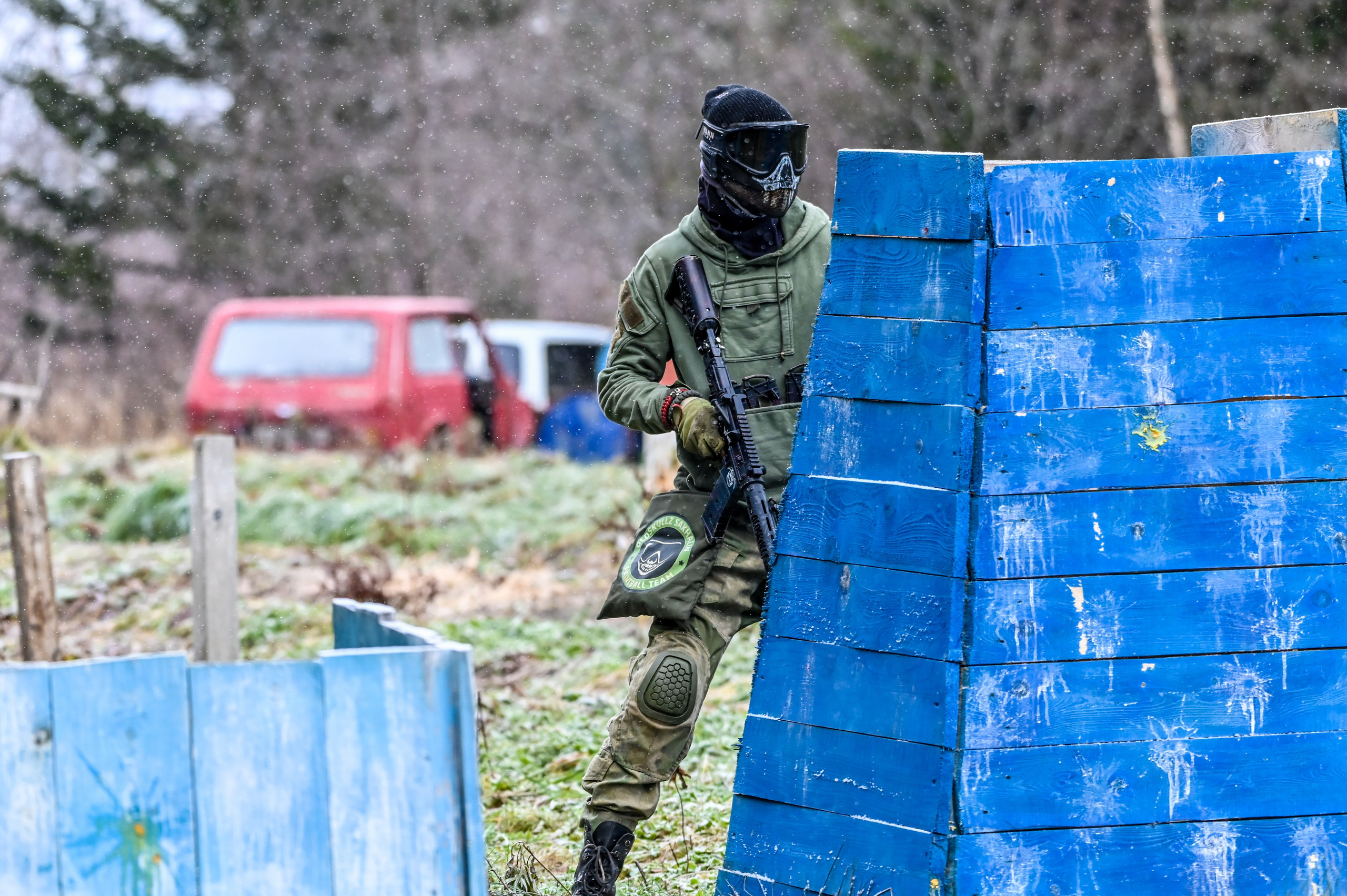 Пейнтбол. Фоторепортажи Сахалина