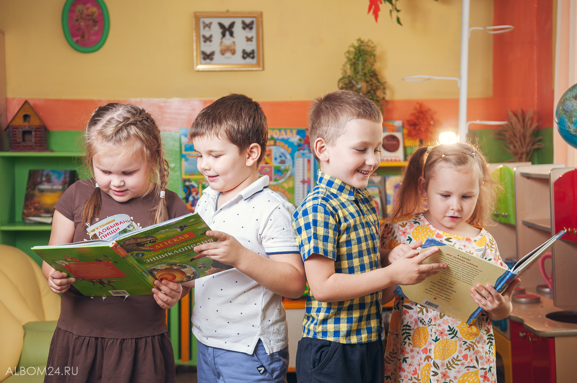 Съемка в детском саду № 4, Березовка. Выпускные альбомы и фотосъемка в Красноярске
