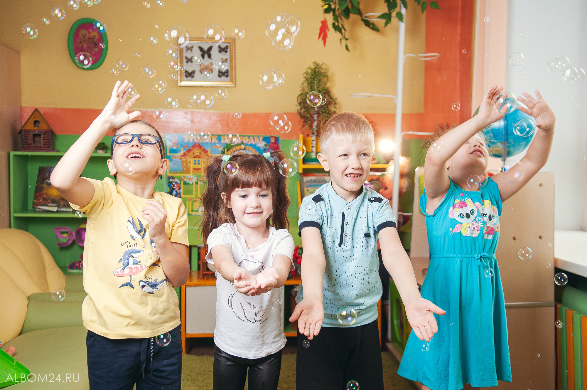 Съемка в детском саду № 4, Березовка. Выпускные альбомы и фотосъемка в Красноярске