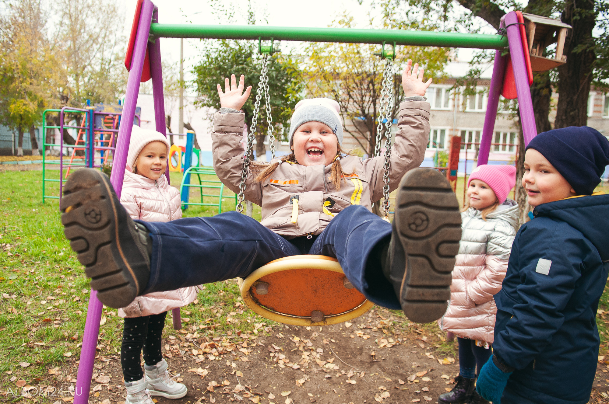 Съемка в детском саду № 4, Березовка. Выпускные альбомы и фотосъемка в Красноярске