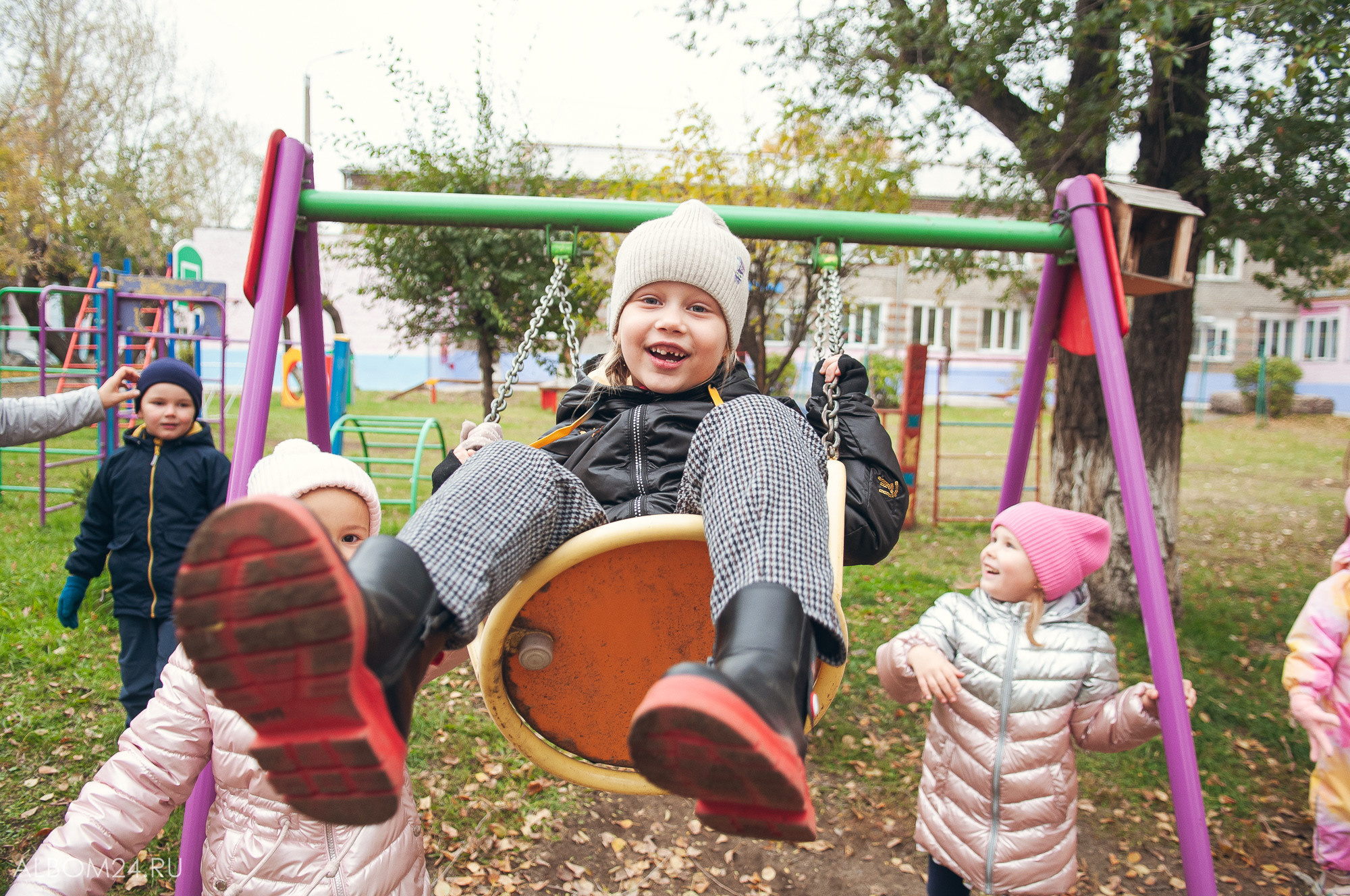 Съемка в детском саду № 4, Березовка. Выпускные альбомы и фотосъемка в Красноярске