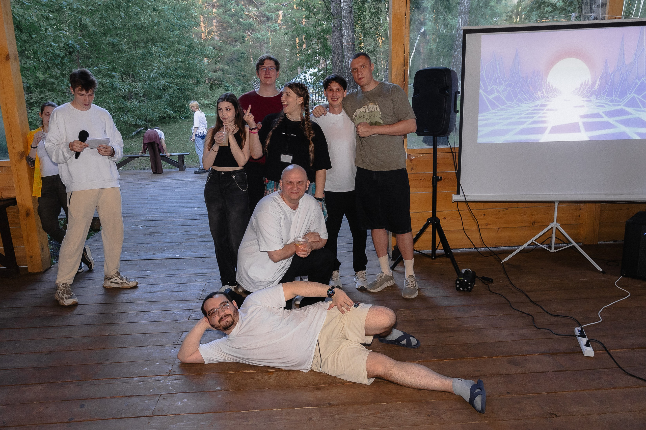 Корпоратив IT компании в Ecosapins. Фотограф Юлия Мальцева
