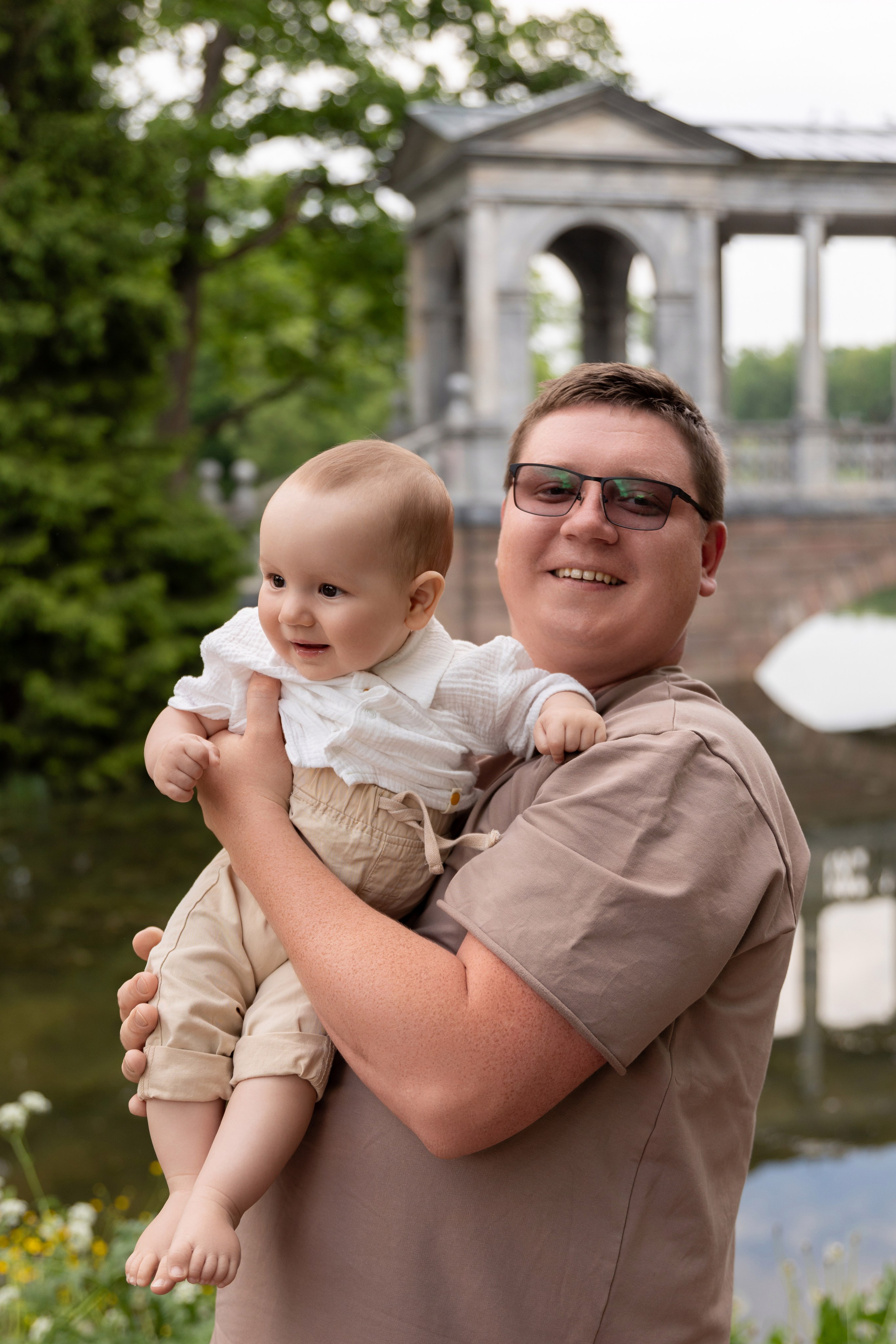 Семейная фотопрогулка в Пушкине. Семейный и свадебный фотограф в Санкт-Петербурге Татьяна Швыкова