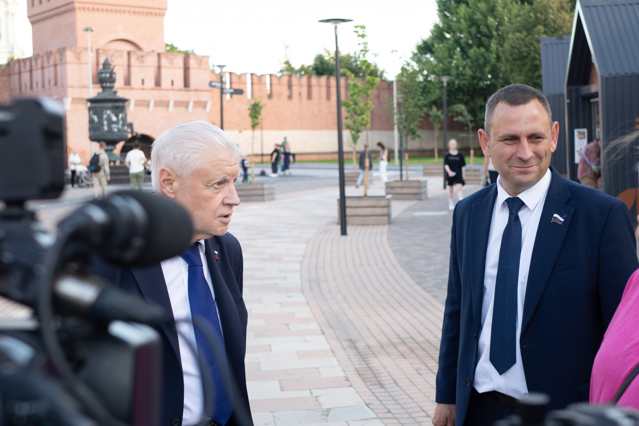 Визит лидера партии Справедливая Россия Миронова С. М. в г. Тулу. Фотограф в Туле — Борисов Николай