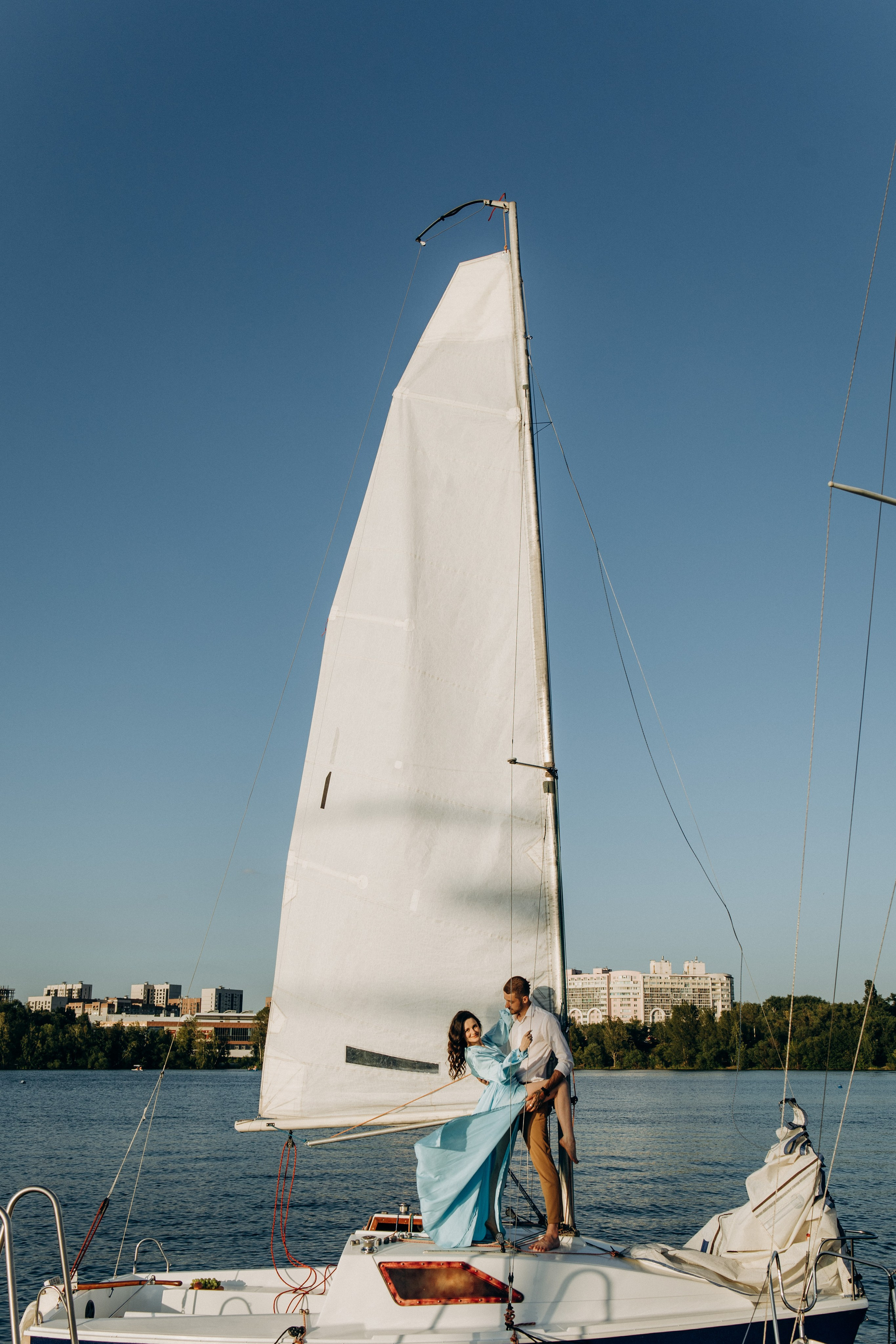 Катя, Максим, яхта. Портретный и семейный фотограф в Воронеже Ксения Ремизова
