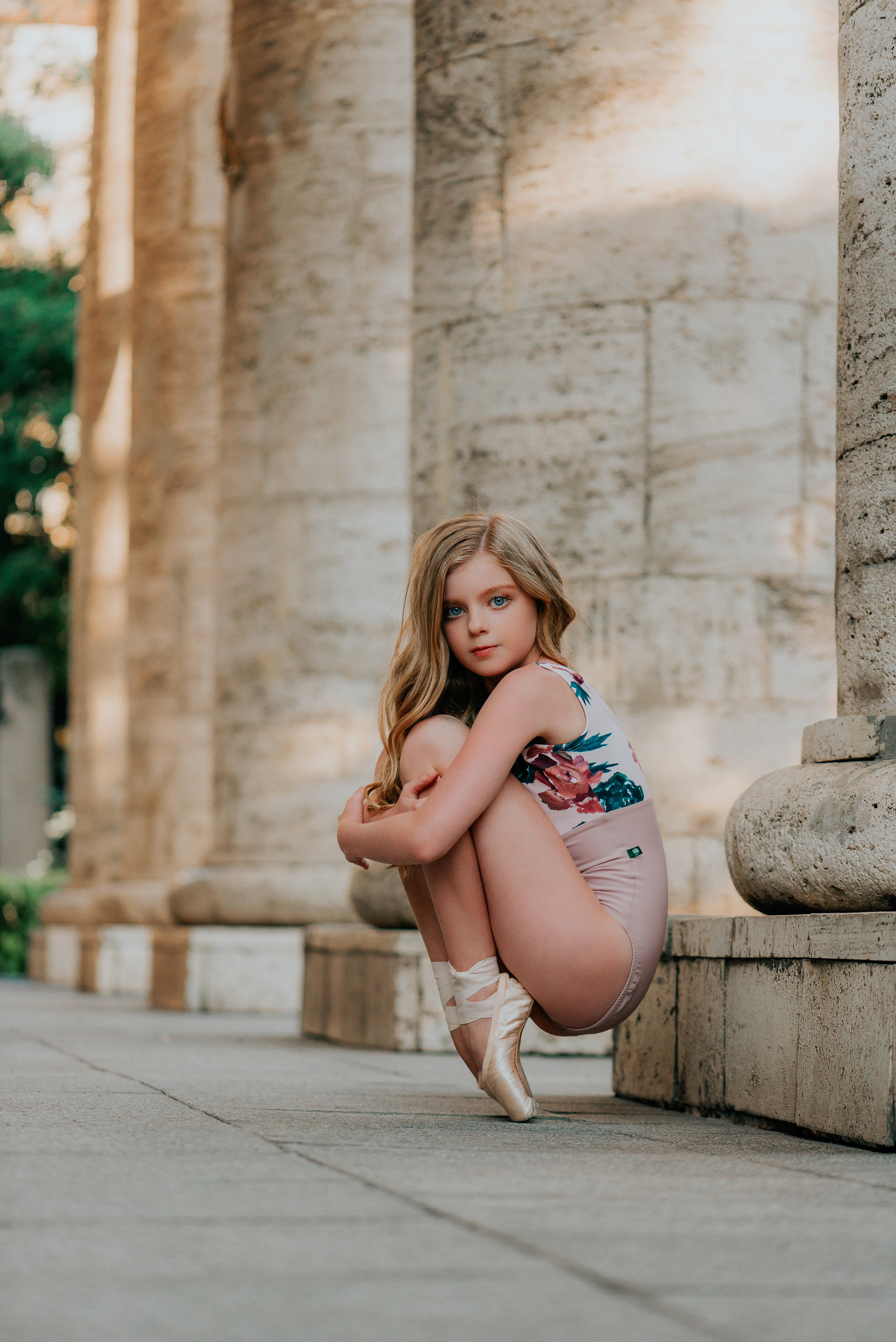 Юная американская балерина. Фотограф Диана Одинцова в Волгограде