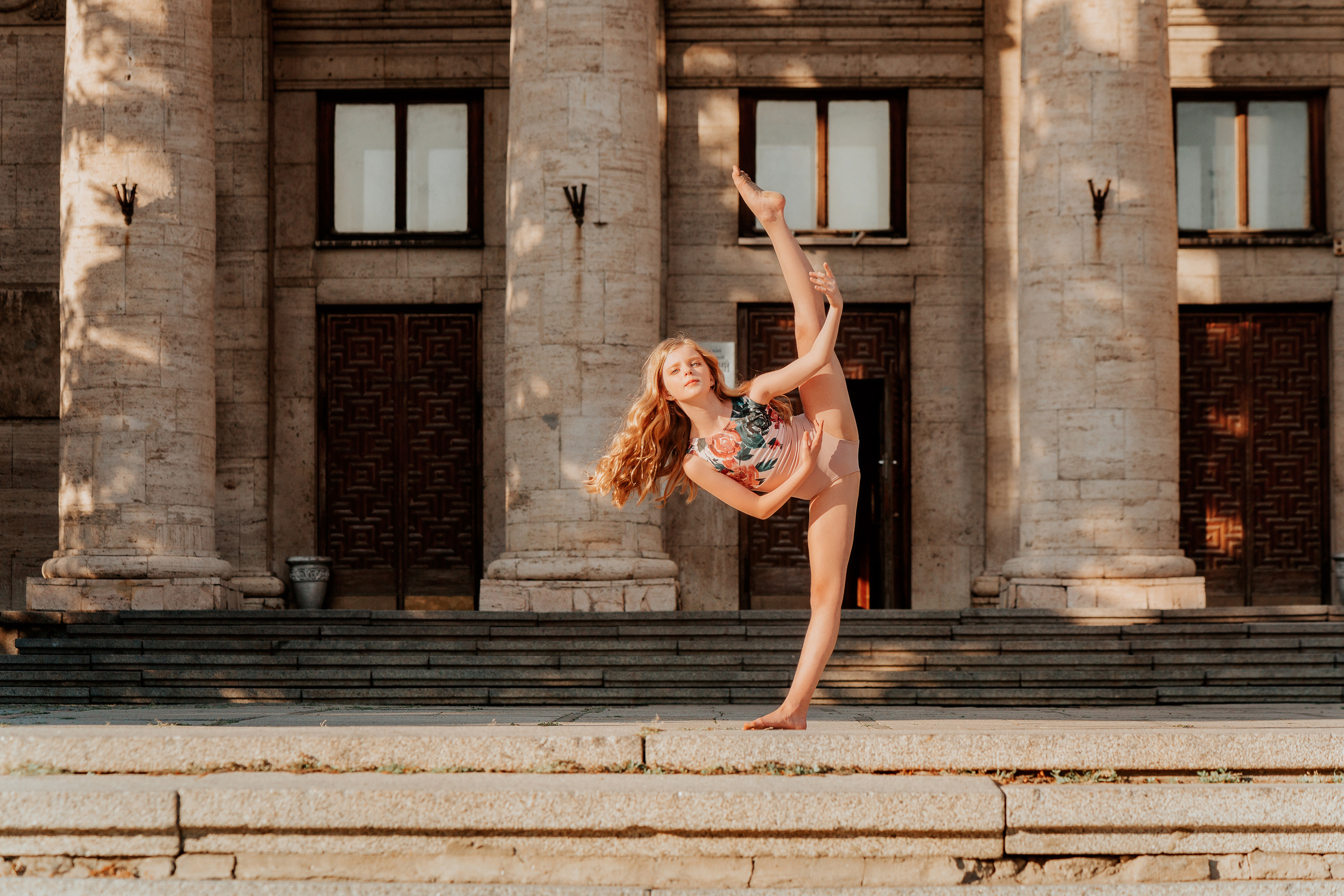 Юная американская балерина. Фотограф Диана Одинцова в Волгограде