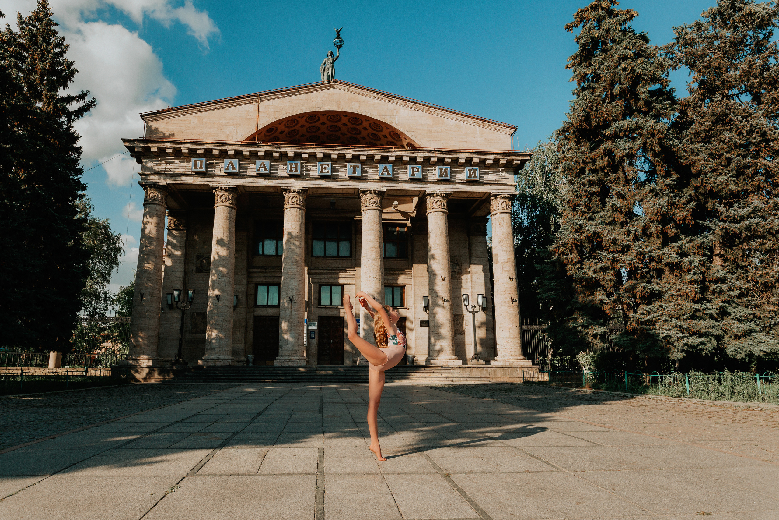 Юная американская балерина. Фотограф Диана Одинцова в Волгограде