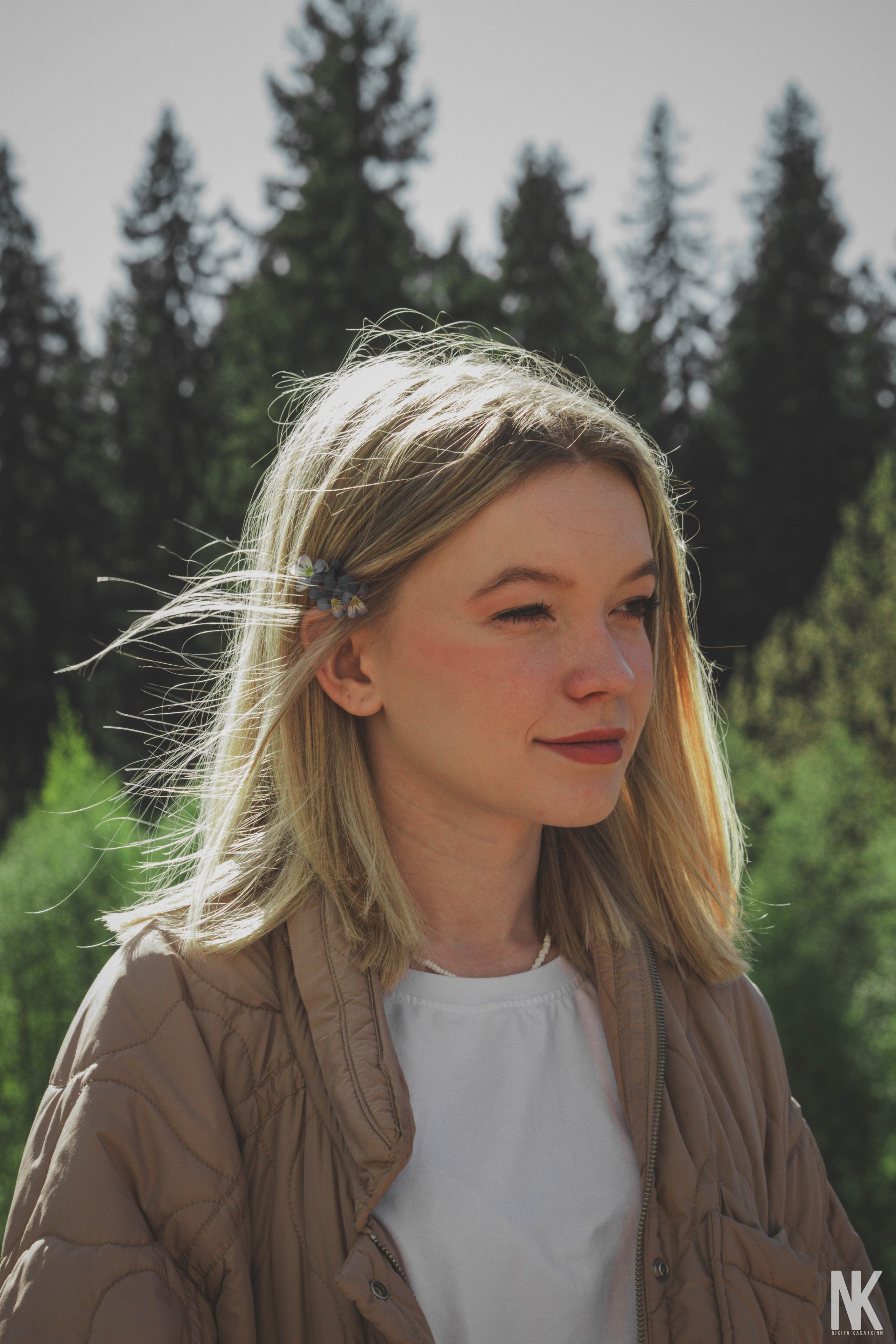 Саша. Фотосессия в лесу. Касаткин Никита. Фотограф