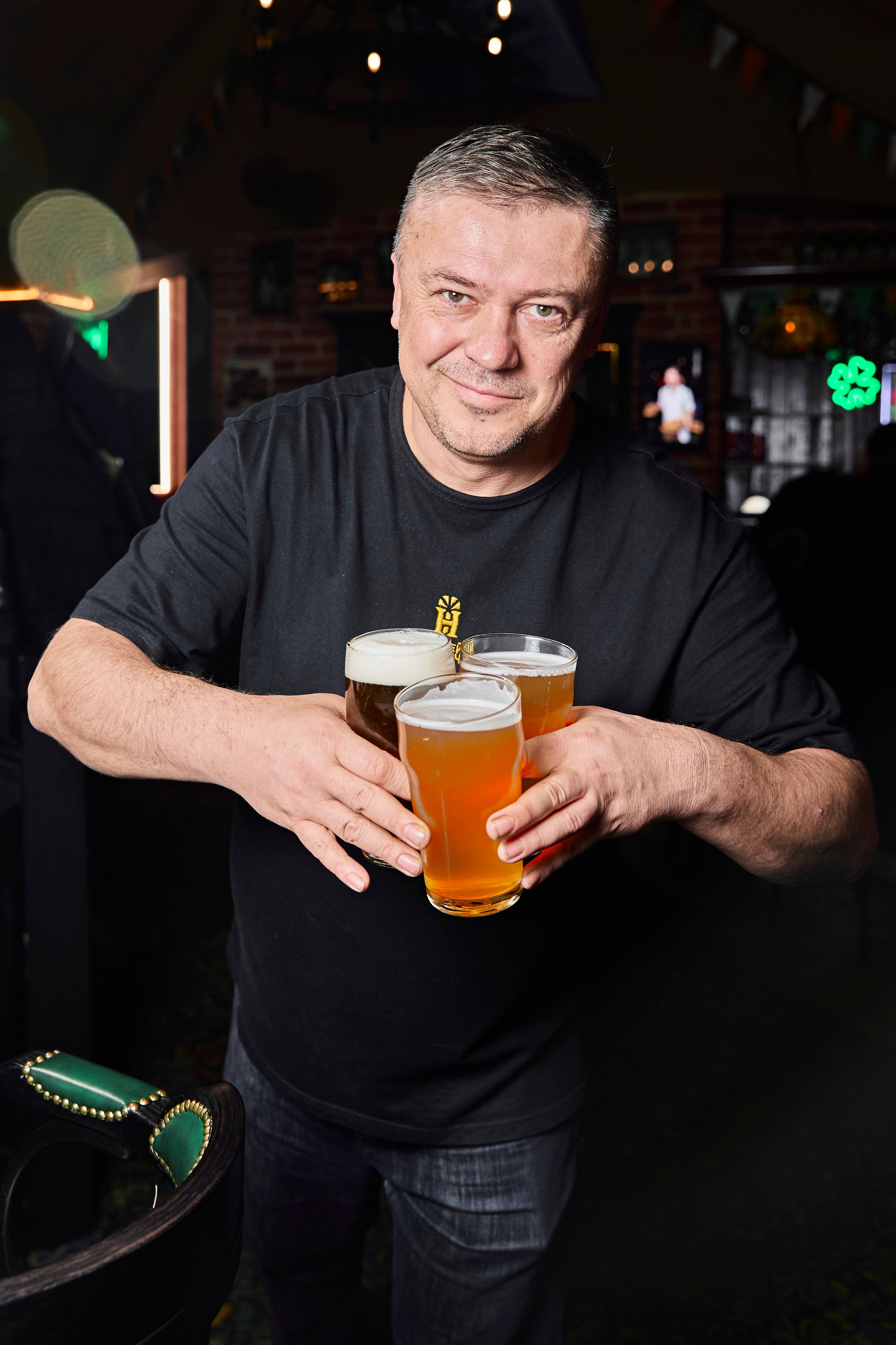 Новогодние выходные в Harat’s pub. Фотограф Александра Иванова