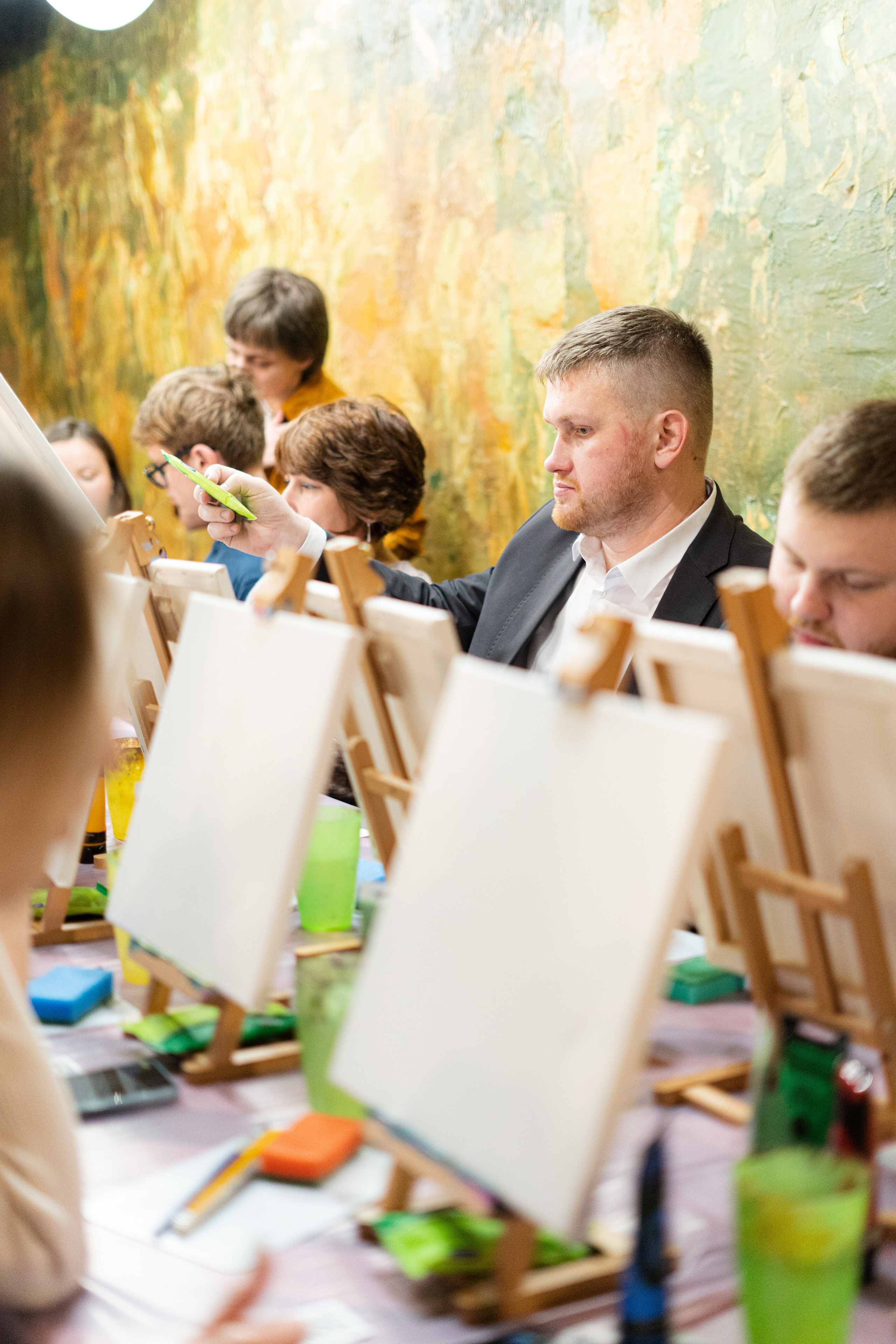 Корпоратив Teach Me Art 2. Портретный фотограф в Москве и Санкт-Петербурге Арина Чех