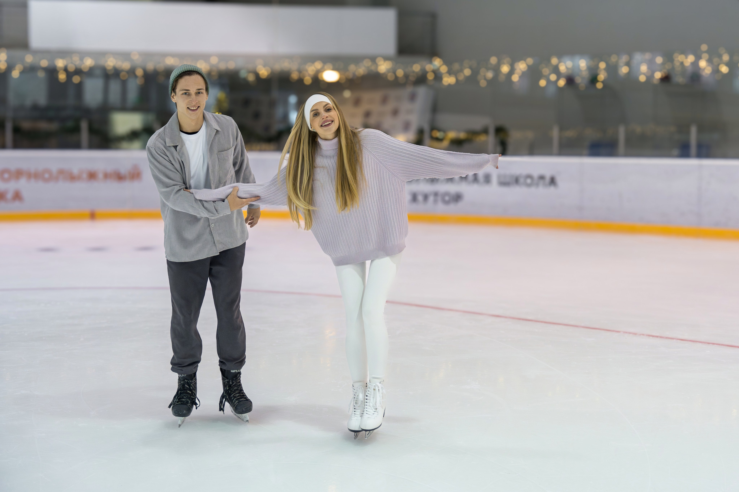 Контент съемка на катке для курорта Роза Хутор. Репортажный фотограф в Красной Поляне и Сочи Павлюченко Екатерина