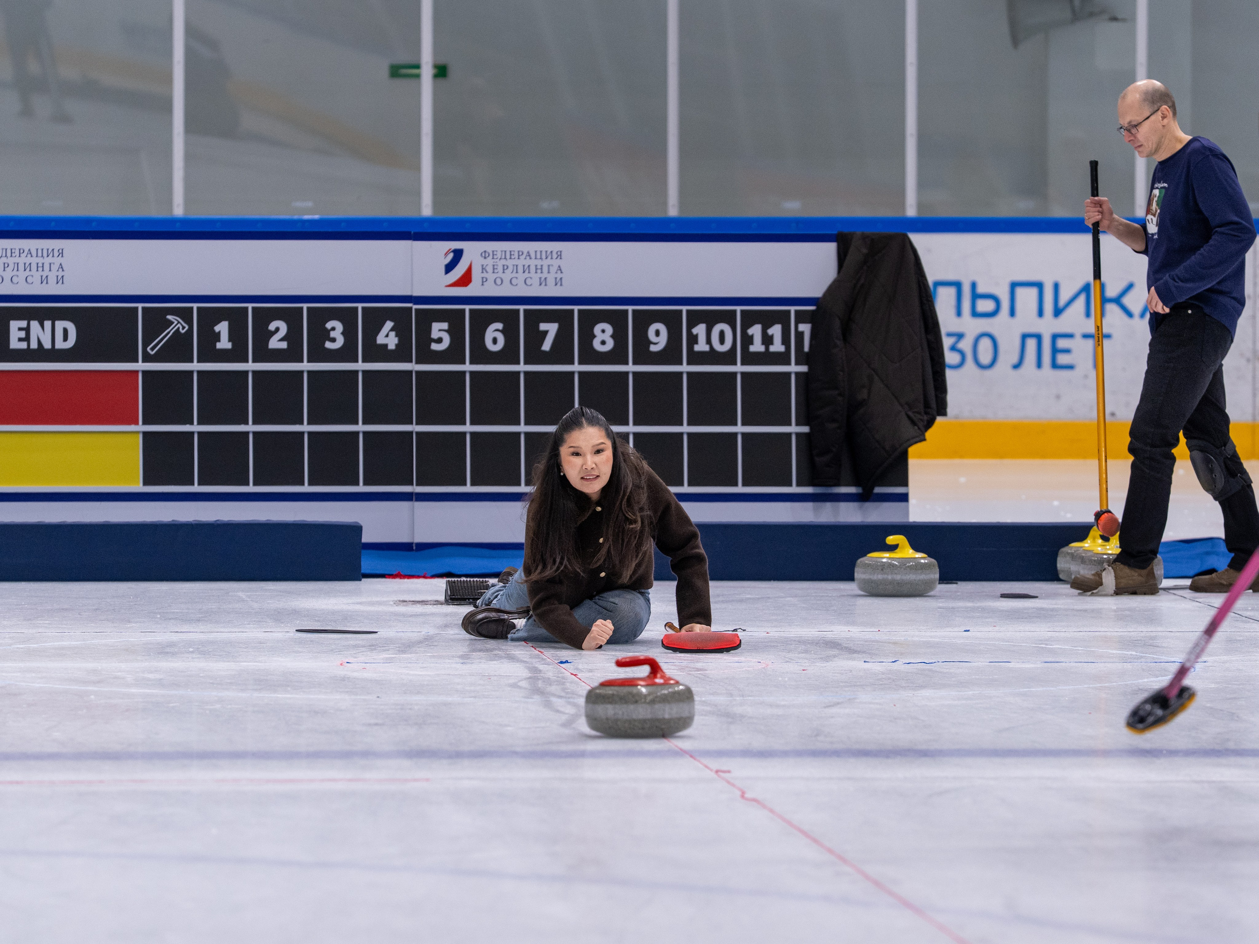 Керлинг для компании Р-Фарм. Репортажный фотограф в Красной Поляне и Сочи Павлюченко Екатерина