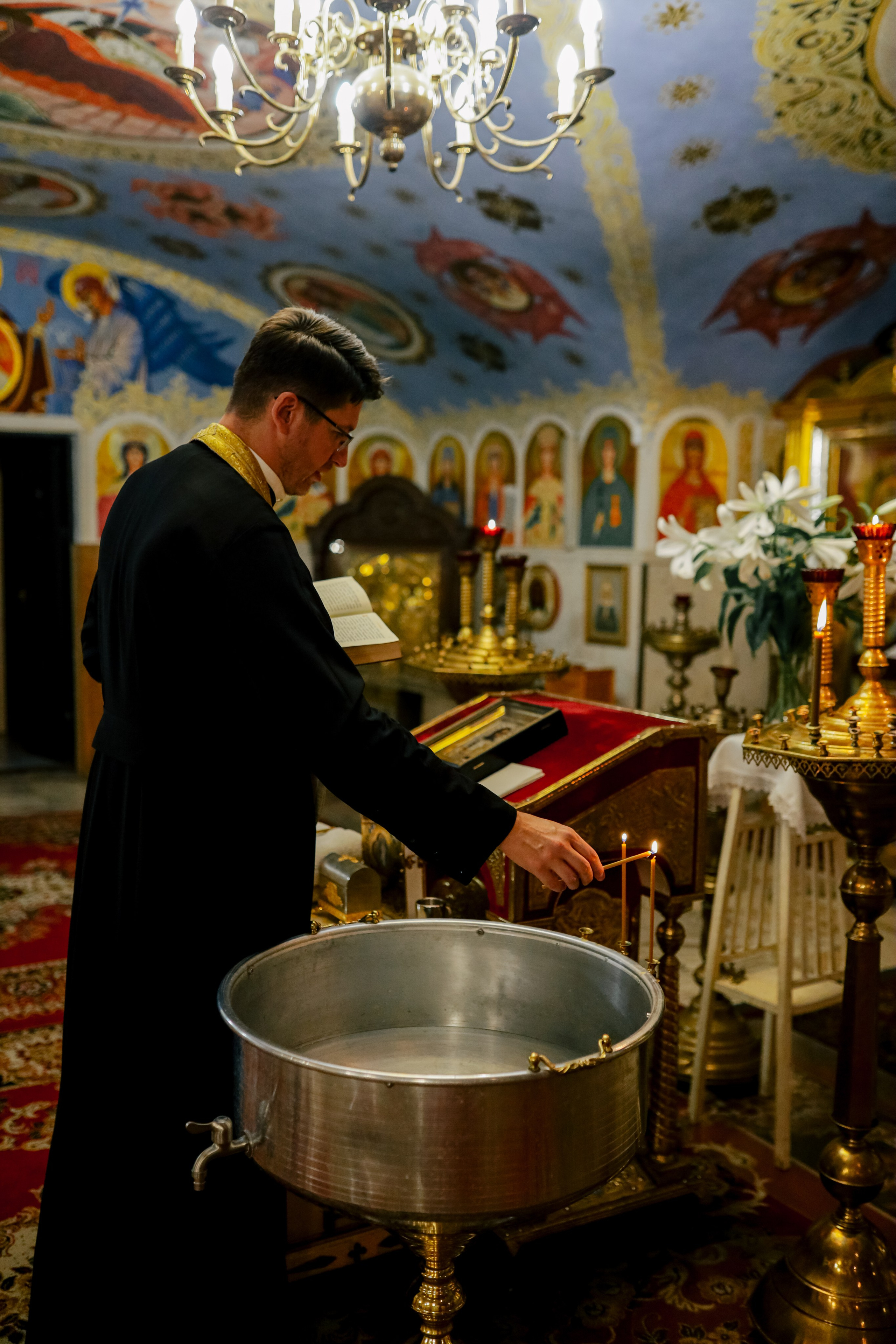 Крещение Адрианы. Свадебный и семейный фотограф в Варшаве