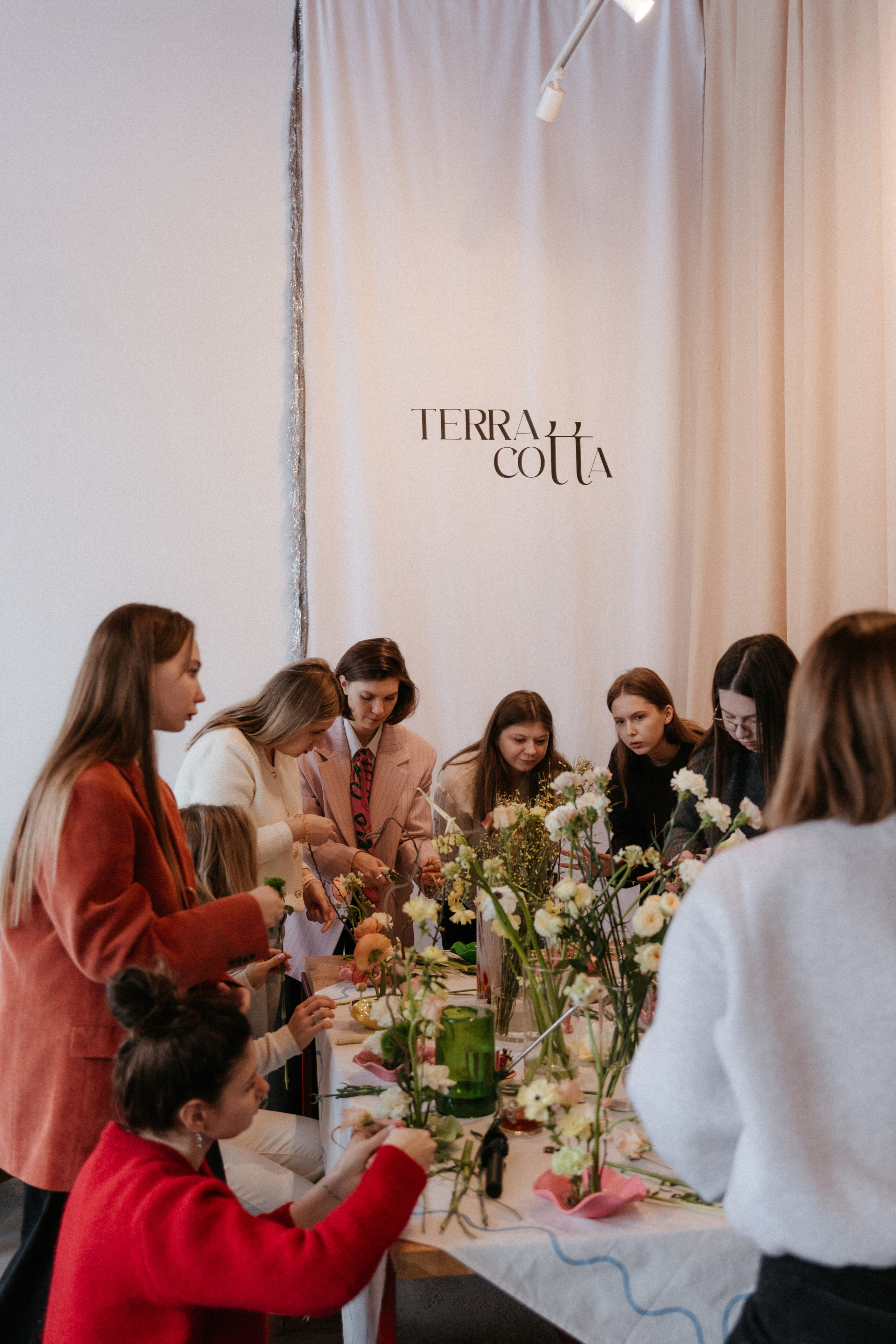 Мастер Класс по созданию Экибаны. Фотограф Муратова Алена