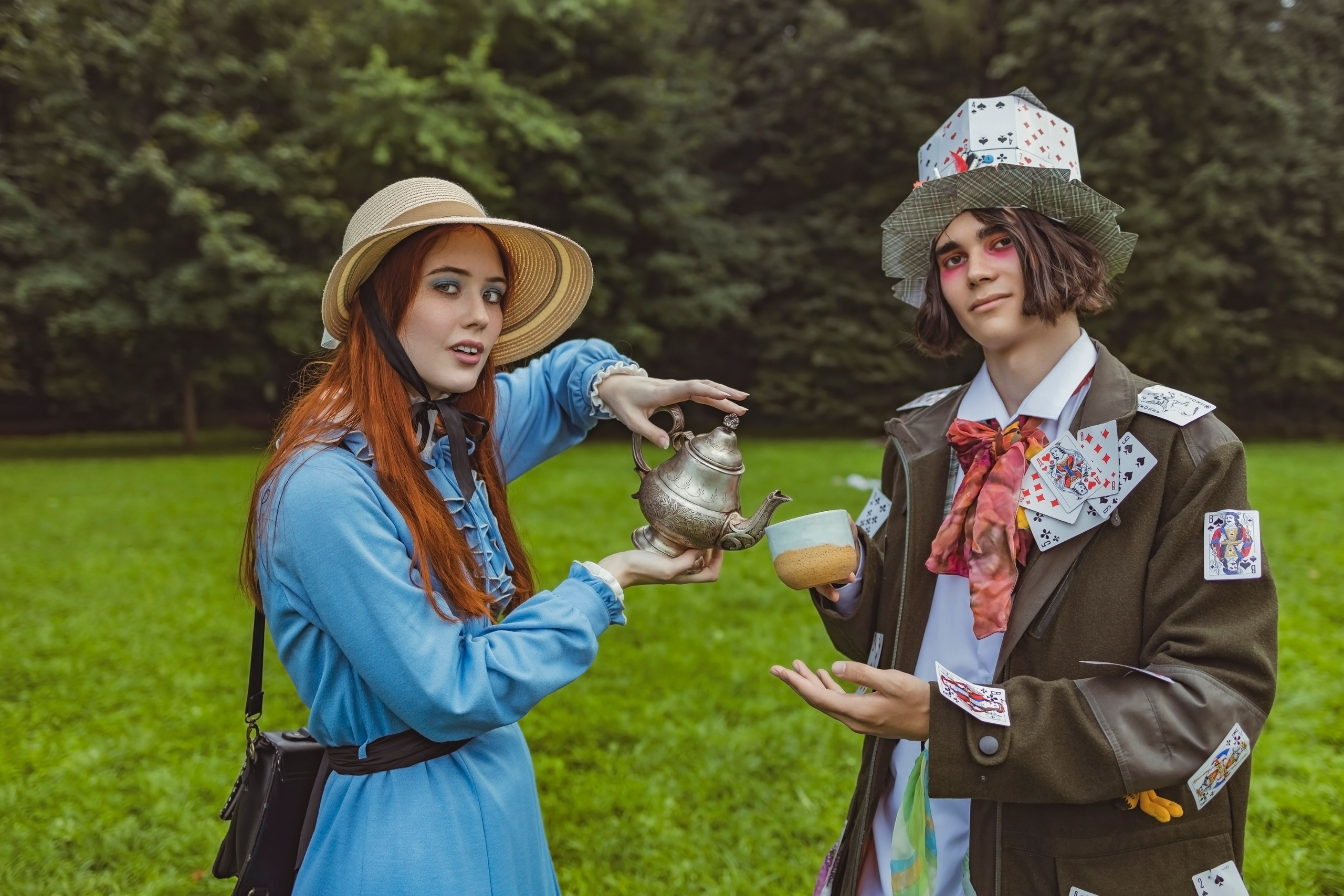 Безумное чаепитие в Царицыно. Репортажный, семейный и студийный фотограф в Москве Демин Алексей