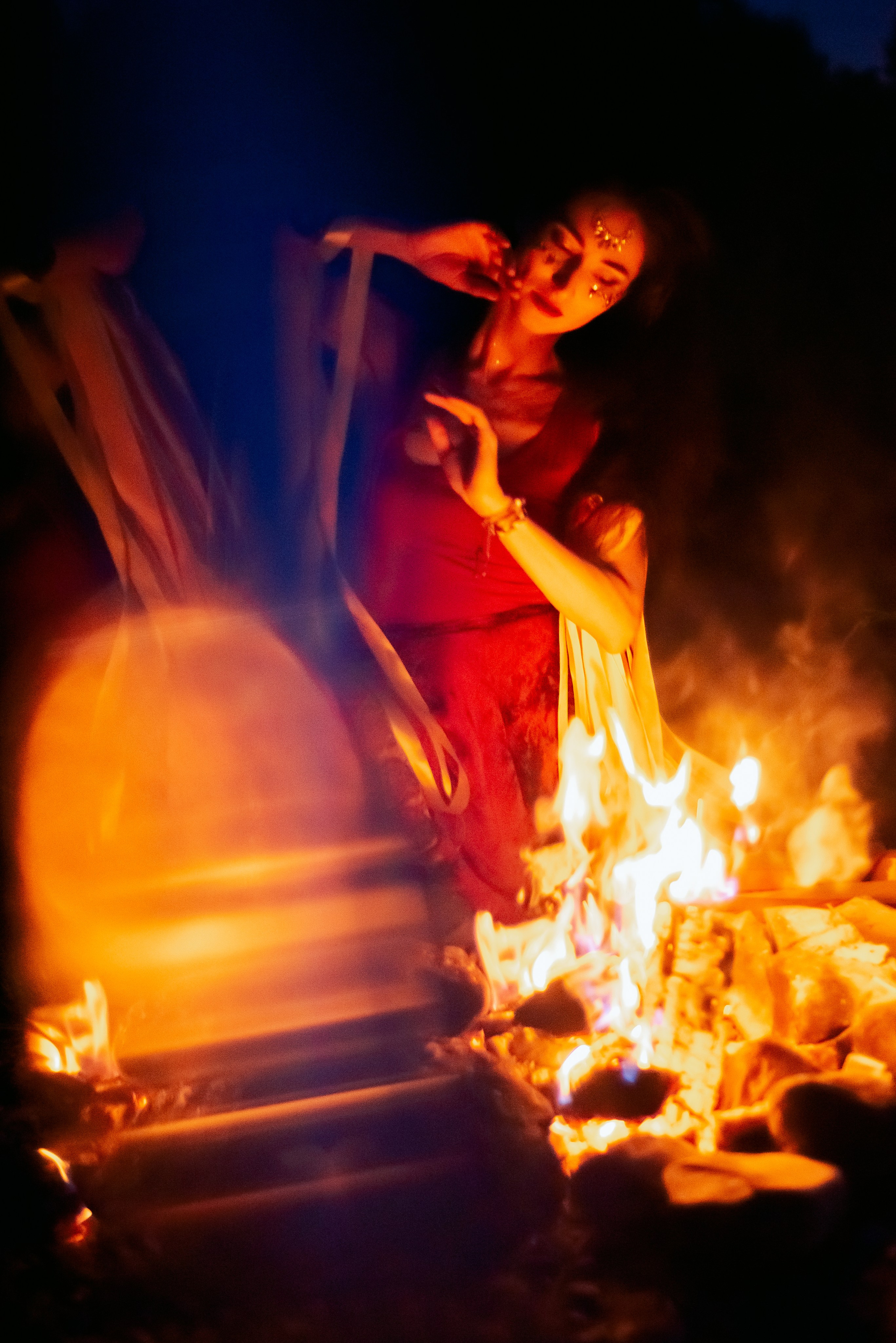 У костра. Семейный и женский фотограф Лоо Краснодар Сочи Энем Татьяна Трибурт