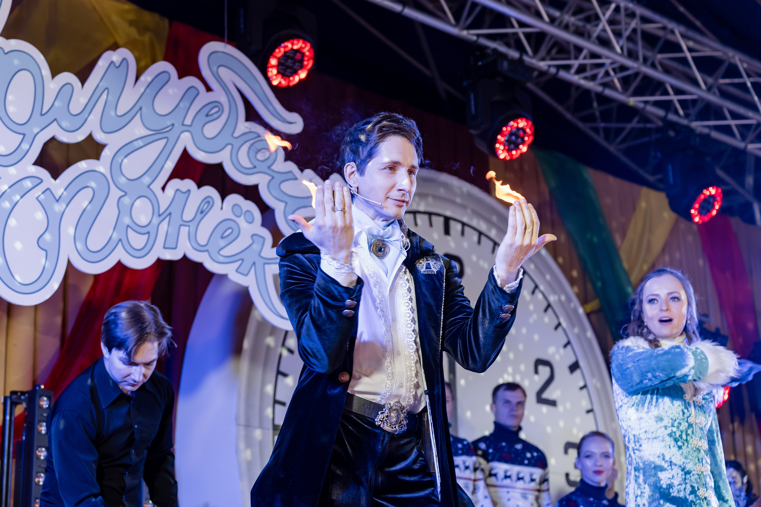 Голубой огонек. Измайловский парк. 12.01.2025