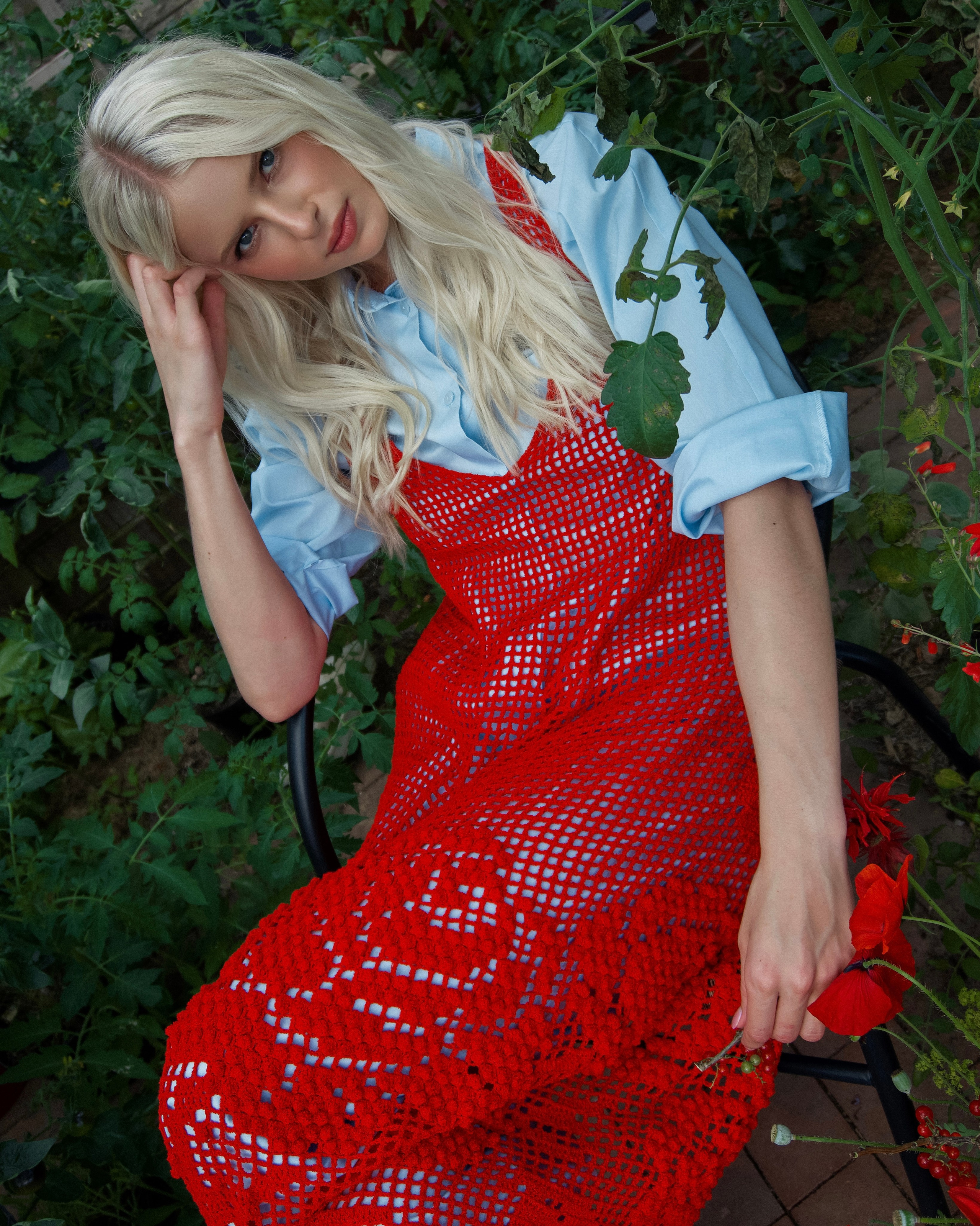 Лера, съемка в саду. Фотограф в Минске Света Григорьева