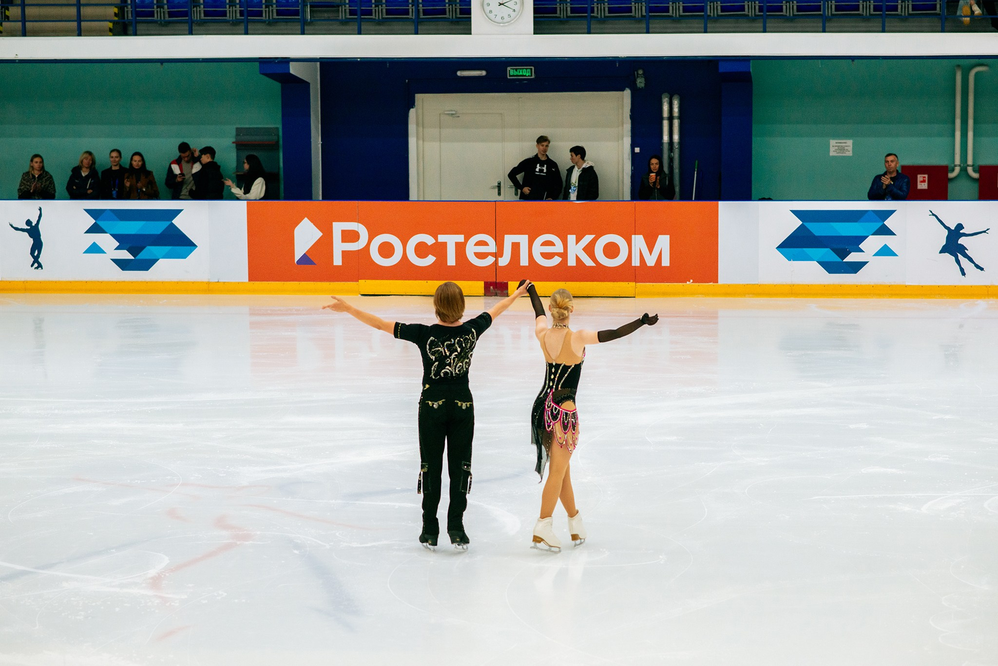 Танцы на льду. Елизавета Кириллова и Илья Карпов. Репортажный фотограф в Санкт-Петербурге Анастасия Клёпова