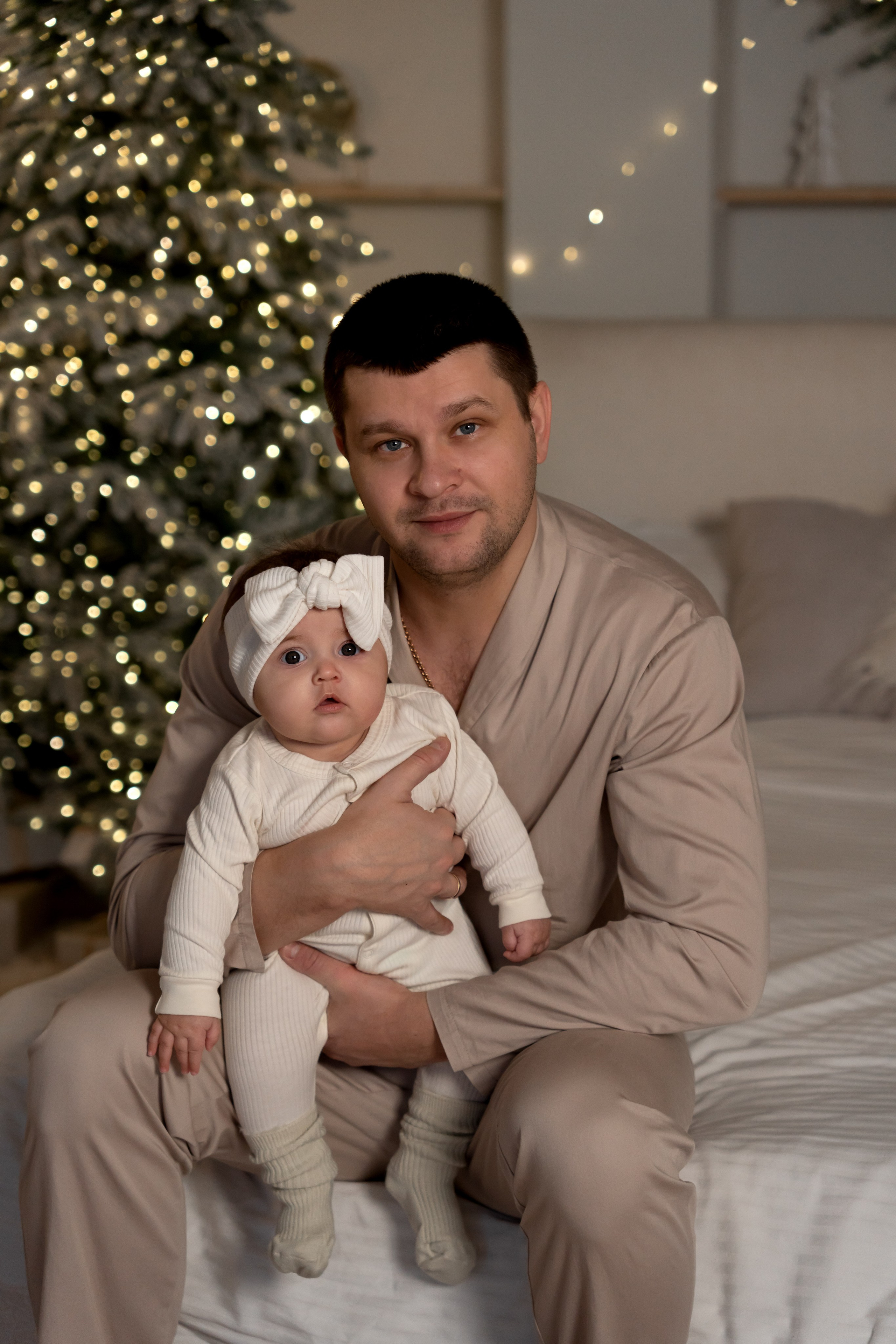 Теплая новогодняя семейная фотосессия. Фотограф в Красноярске. Юлия Чаушанская