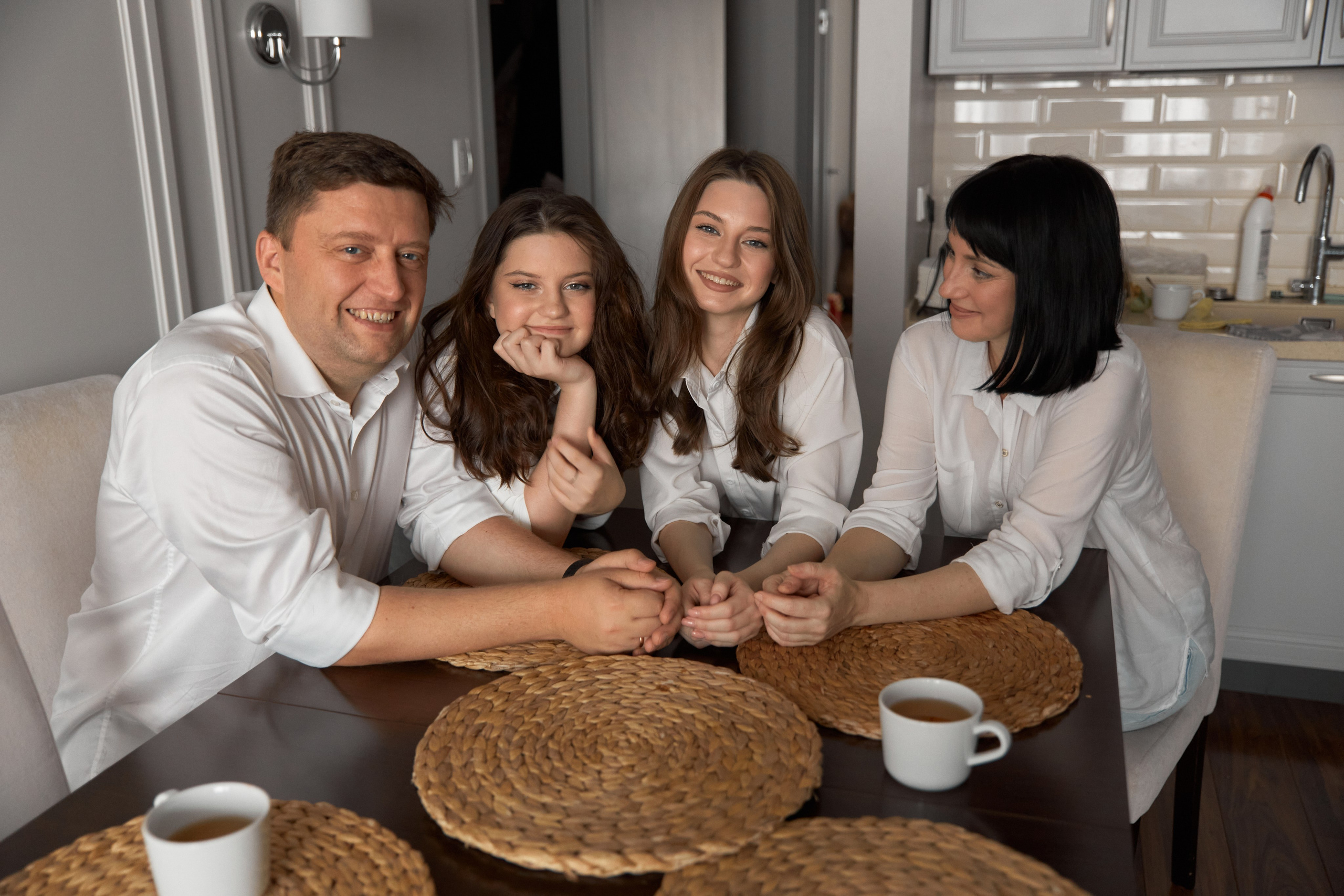 Семейная фотосессия дома. Brand и контент фотограф