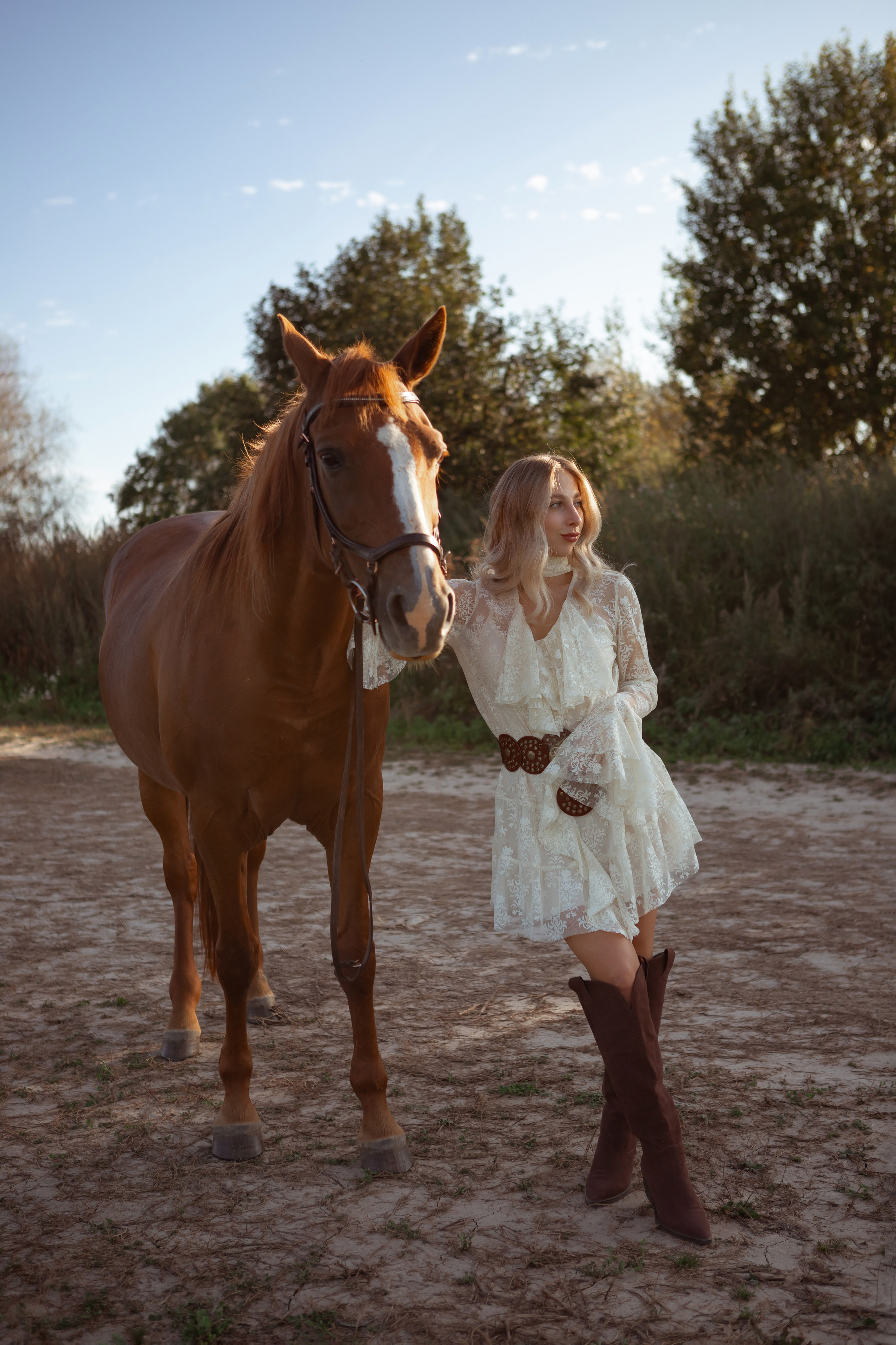 Съемка Елизавета с лошадьми. Фотограф Калуга