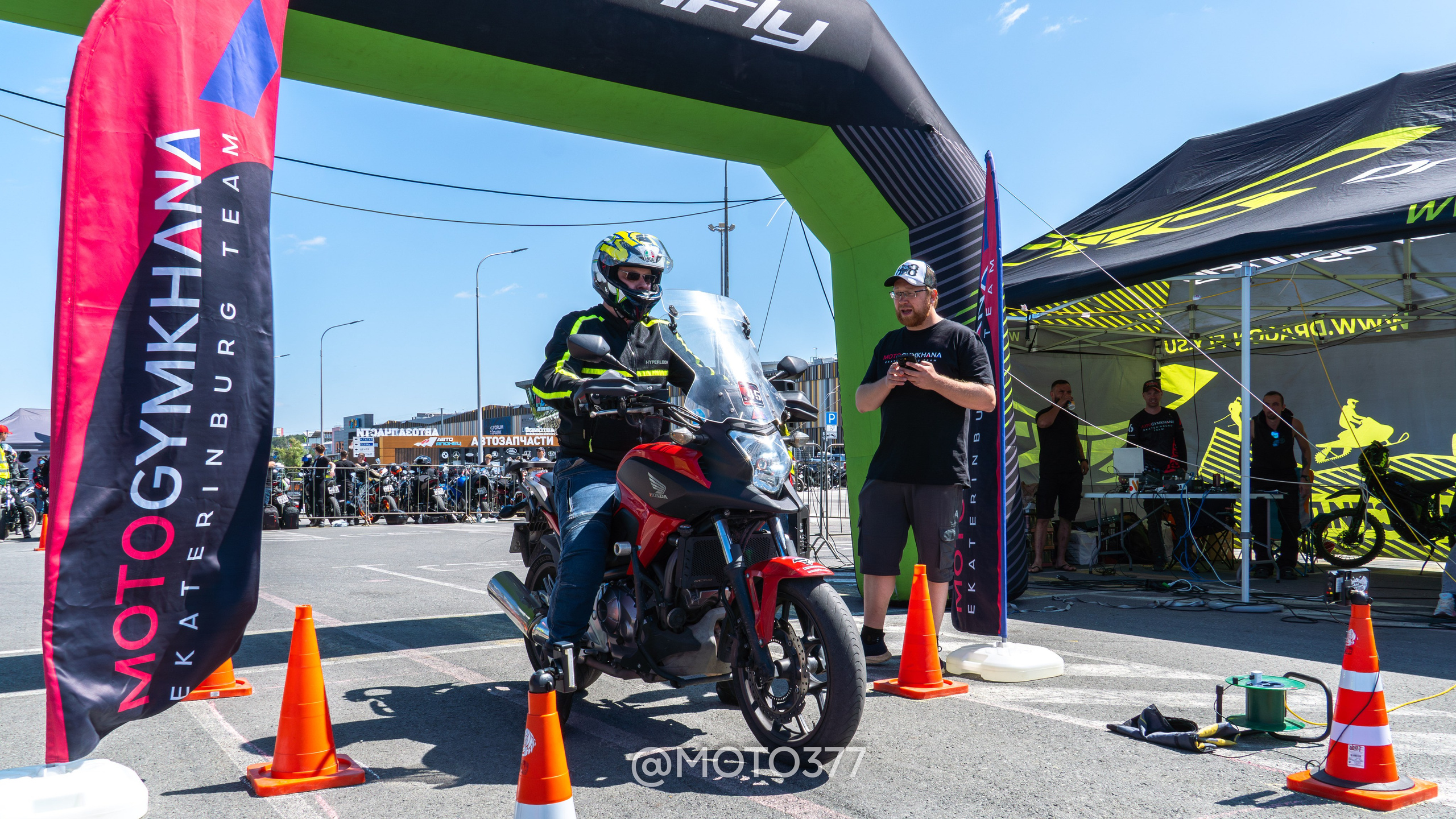Motogymkhana CUP 1 Ekat 2025. Moto377