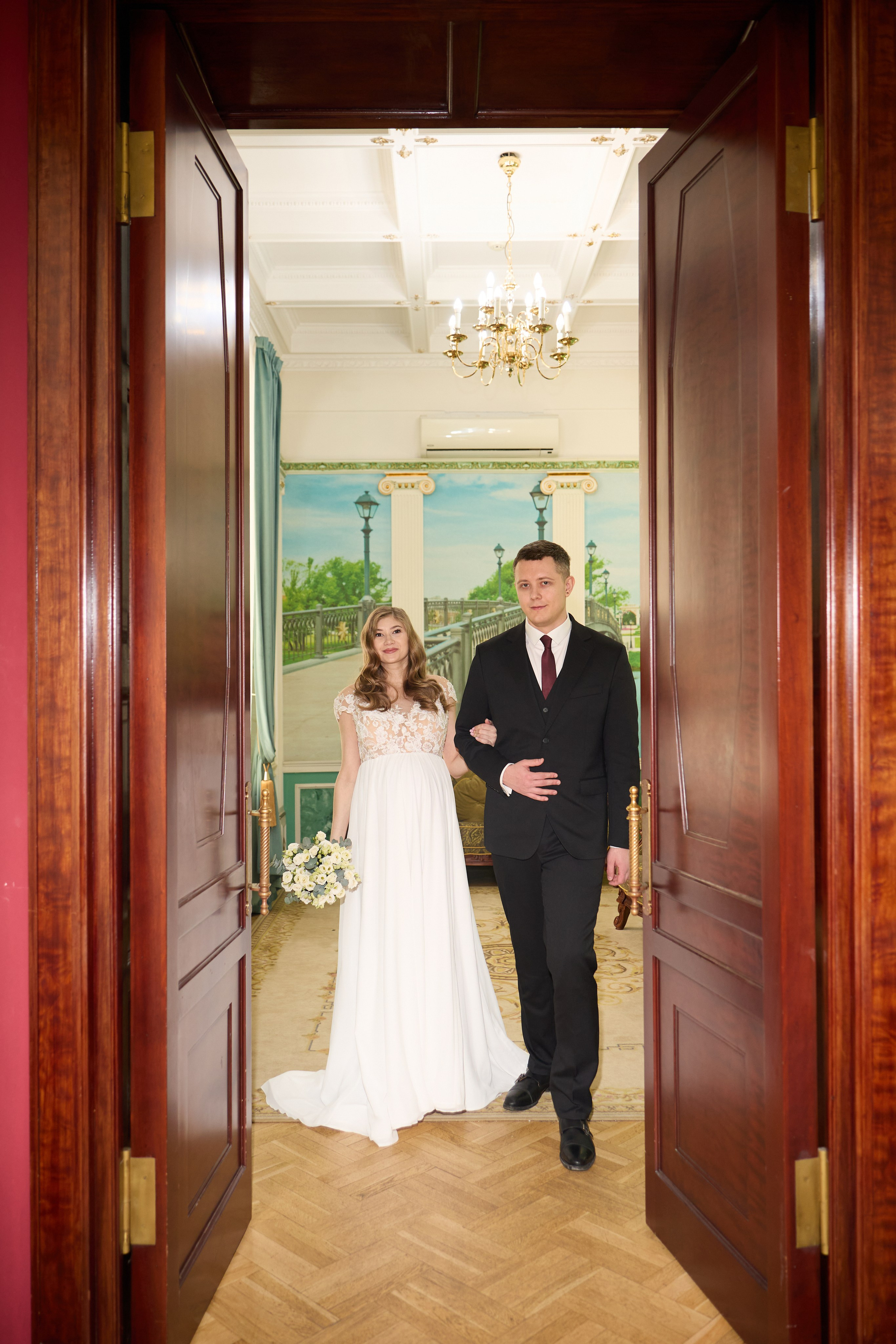 Маргарита и Дмитрий. Роспись в Грибоедовском ЗАГСе № 1. Любовь Юсупова. Фотограф