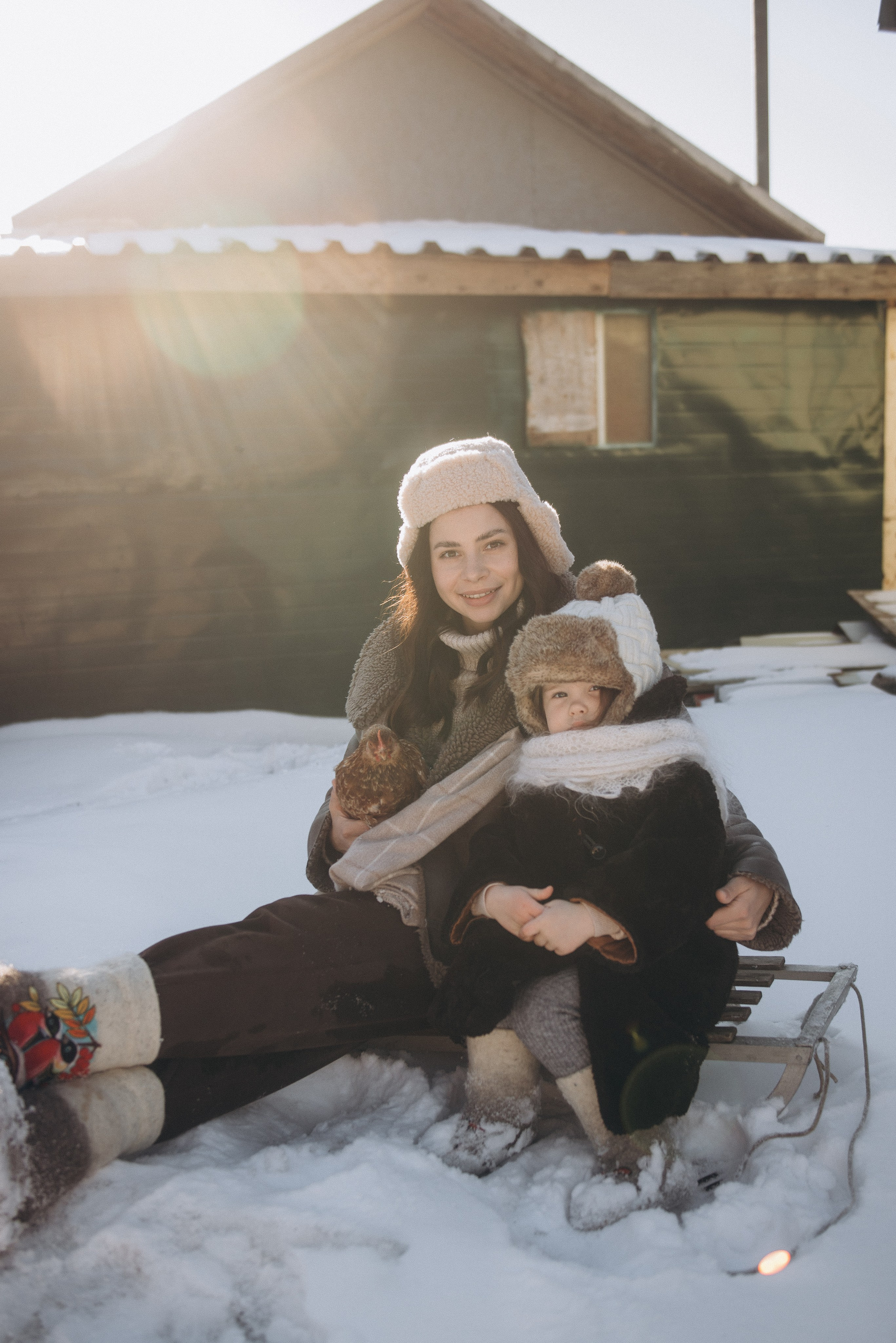 Женя и Анюта. Ирина Метелица фотограф на Шикотане