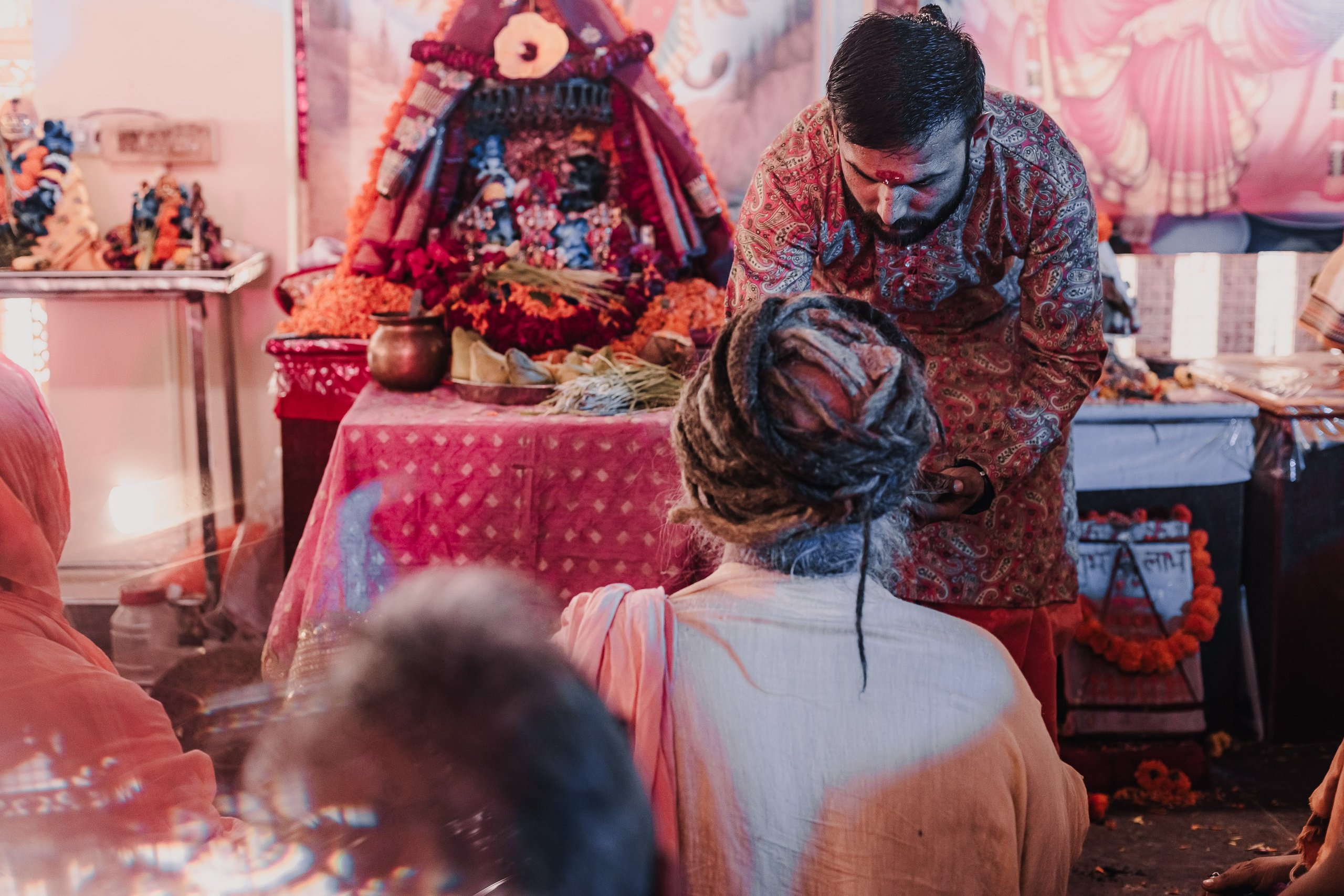Navaratri yajna at Devraha Baba Ji ashram. Мариам Багдасарян
