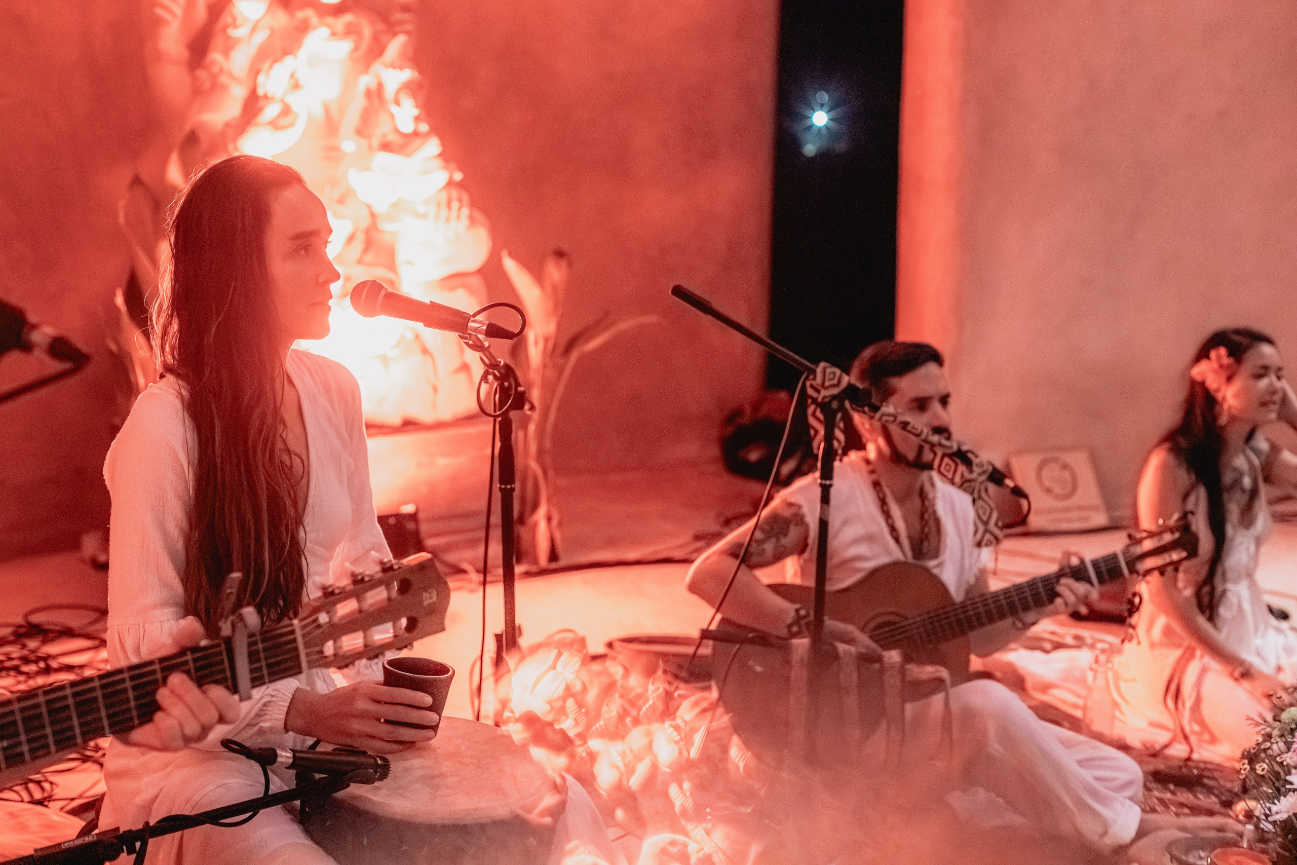 Cacao ceremony Full moon jan w Juan. Mariam Bagdasaryan