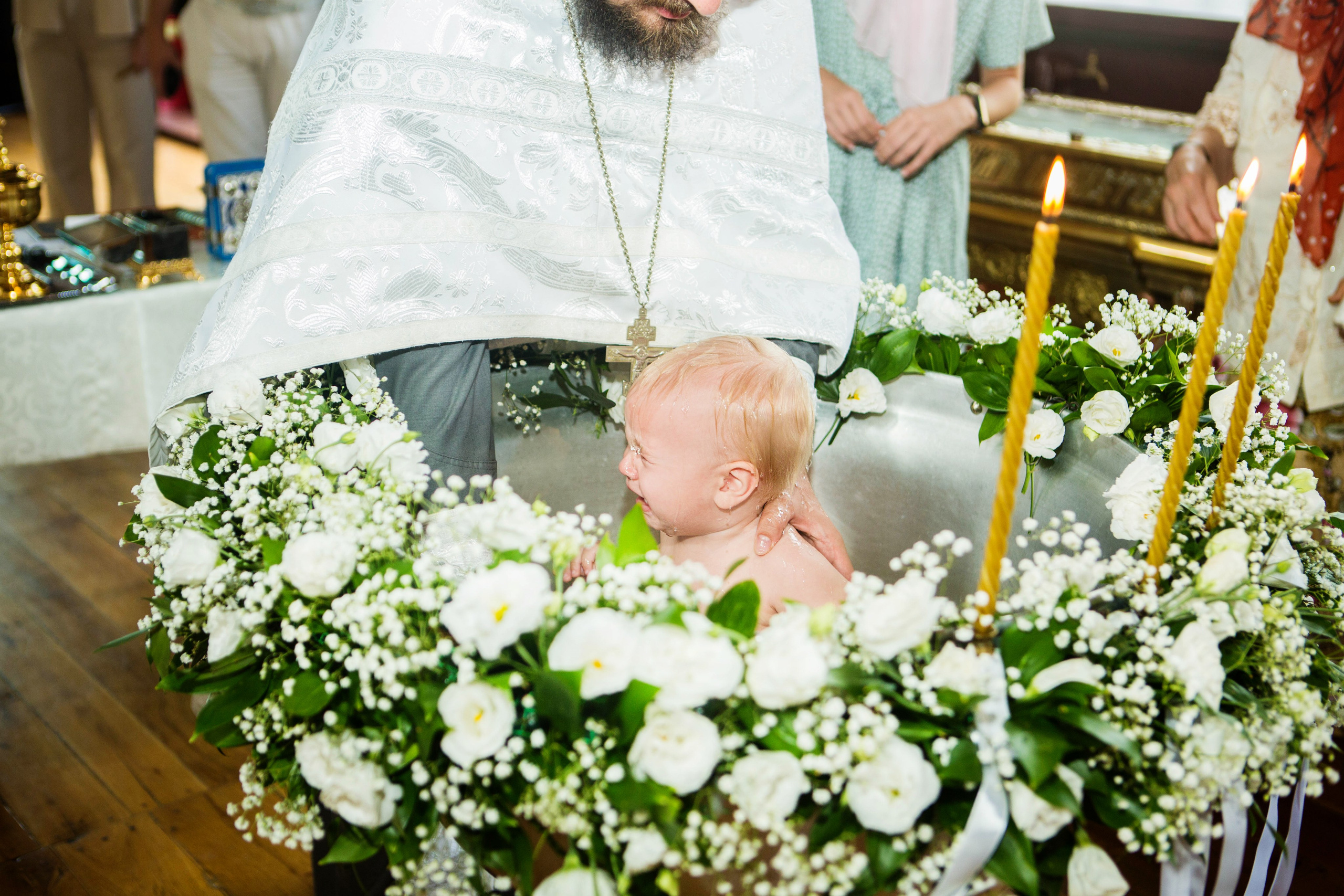 Крещение Юрия. Свято-Троицкий Собор. Свадебный семейный и детский фотограф в Краснодаре Карина Федоровская