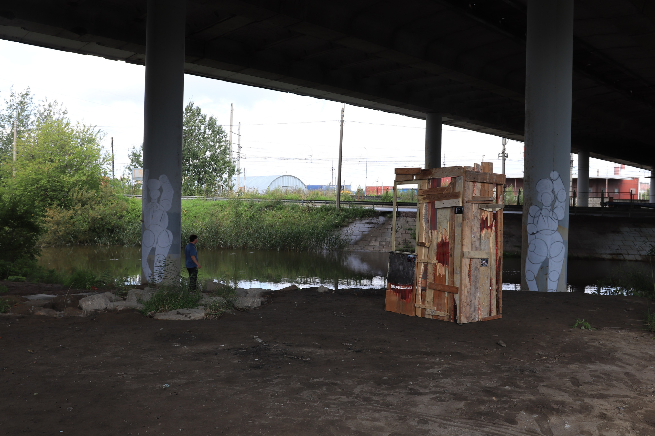 Софья Григорьева, инсталляция Починка, антибиеннале Красненькая, современное искусство 