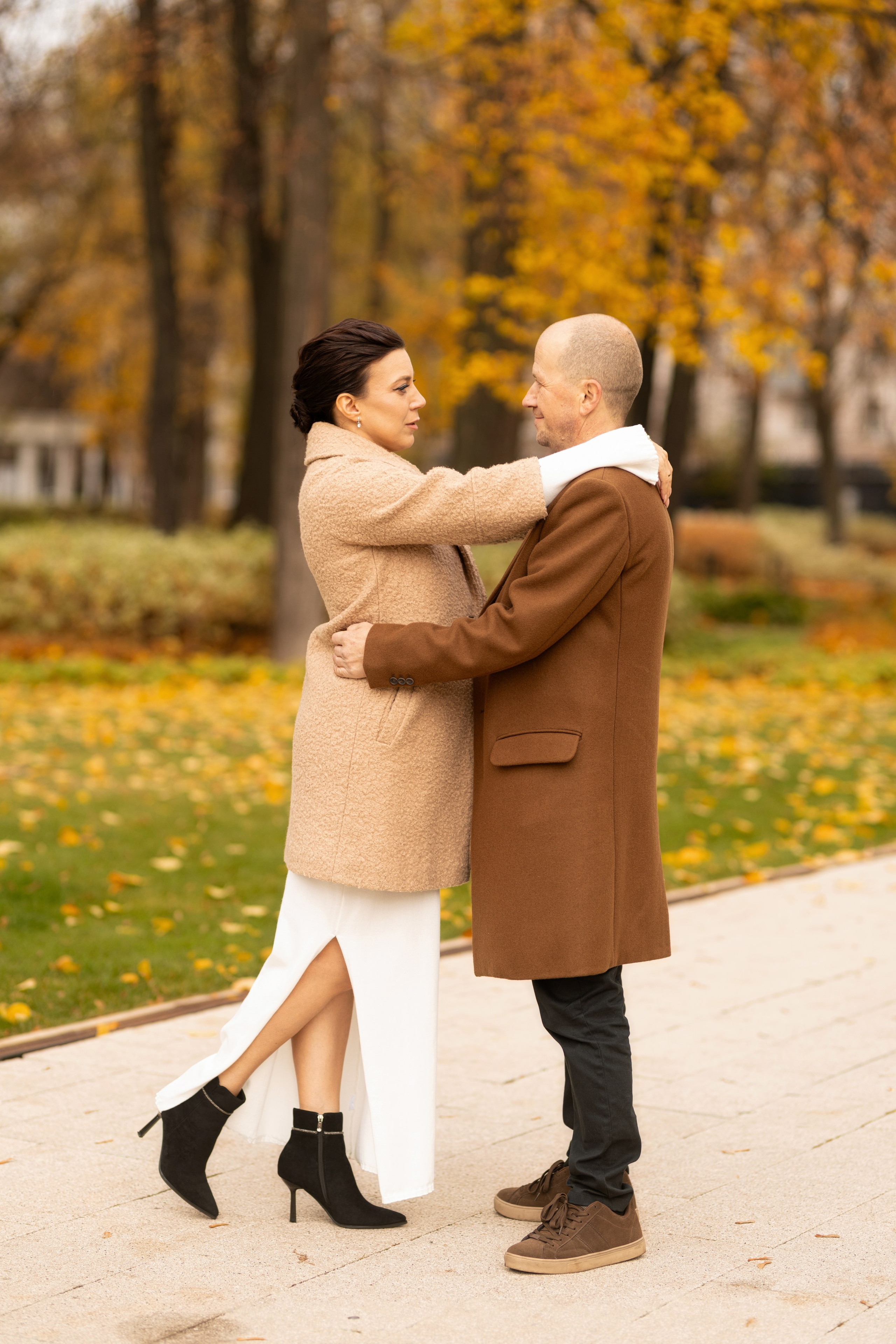 Алексей и Евгения. Свадебная прогулка в позднем октябре. Дмитрий Шульгин, портретный фотограф в Воронеже