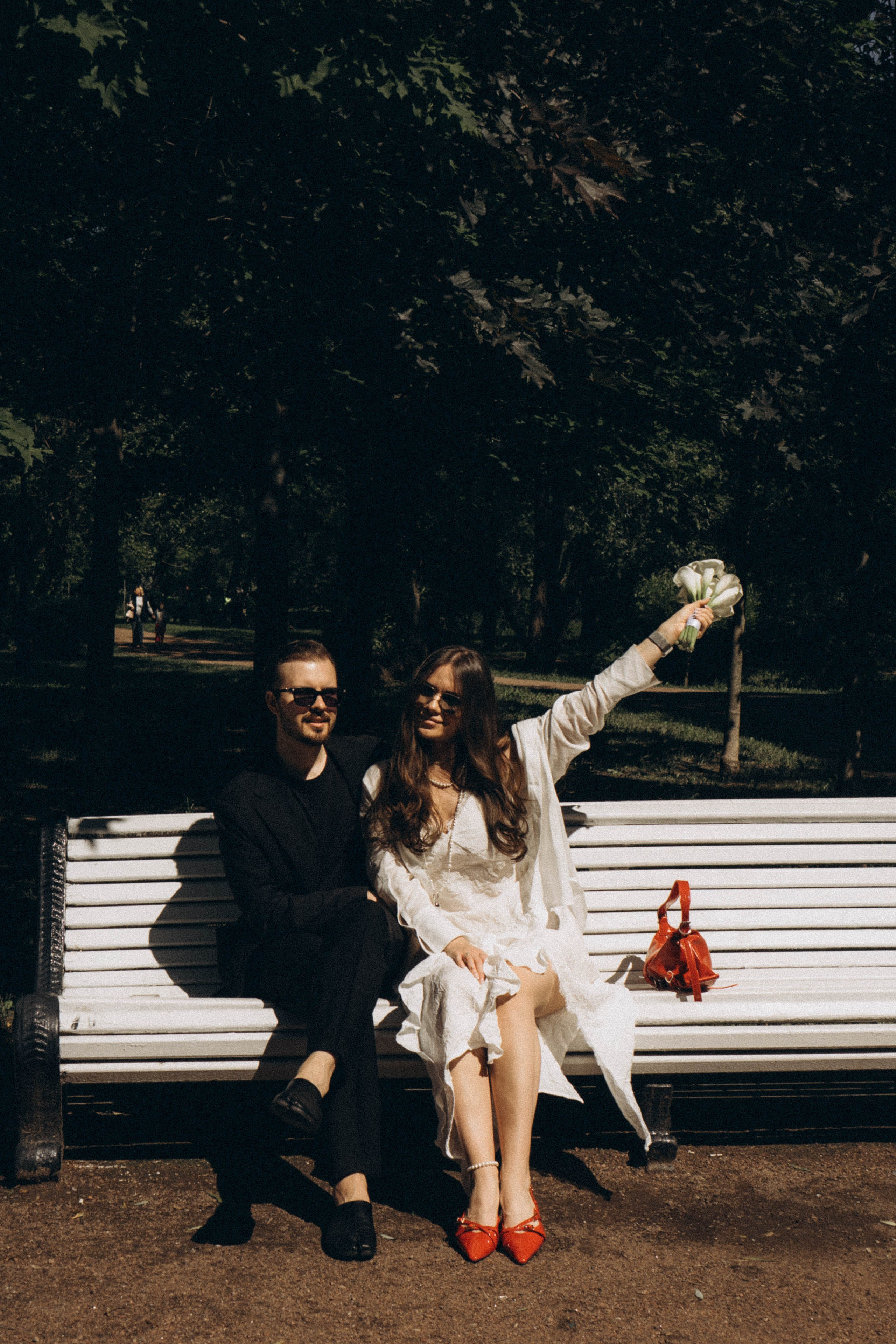 СВАДЕБНАЯ СЬЕМКА В ПАРКЕ ПОБЕДЫ И ПРОГУЛКА ПО МОСКОВСКОМУ ПРОСПЕКТУ. Профессиональный фотограф, Санкт-Петербург — Виктория Богомолова