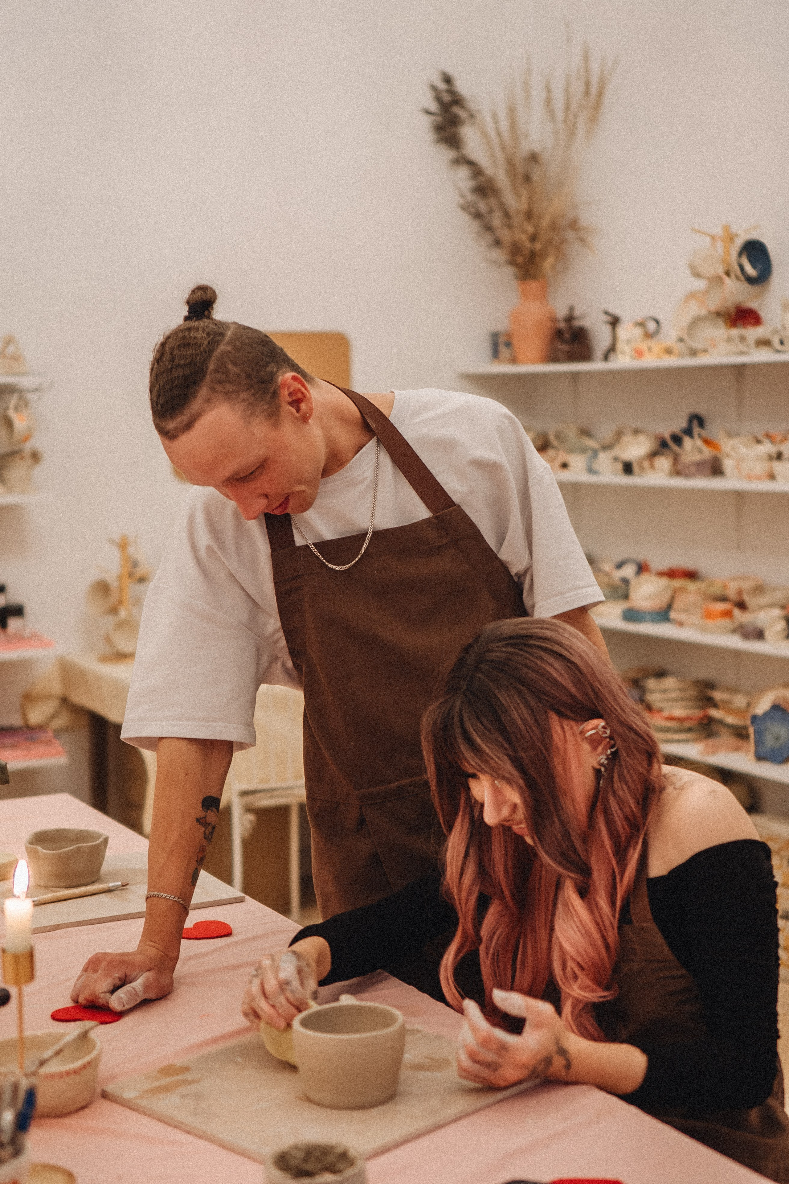 СВИДАНИЕ В ГОНЧАРНОЙ МАСТЕРСКОЙ. Профессиональный фотограф, Санкт-Петербург — Виктория Богомолова