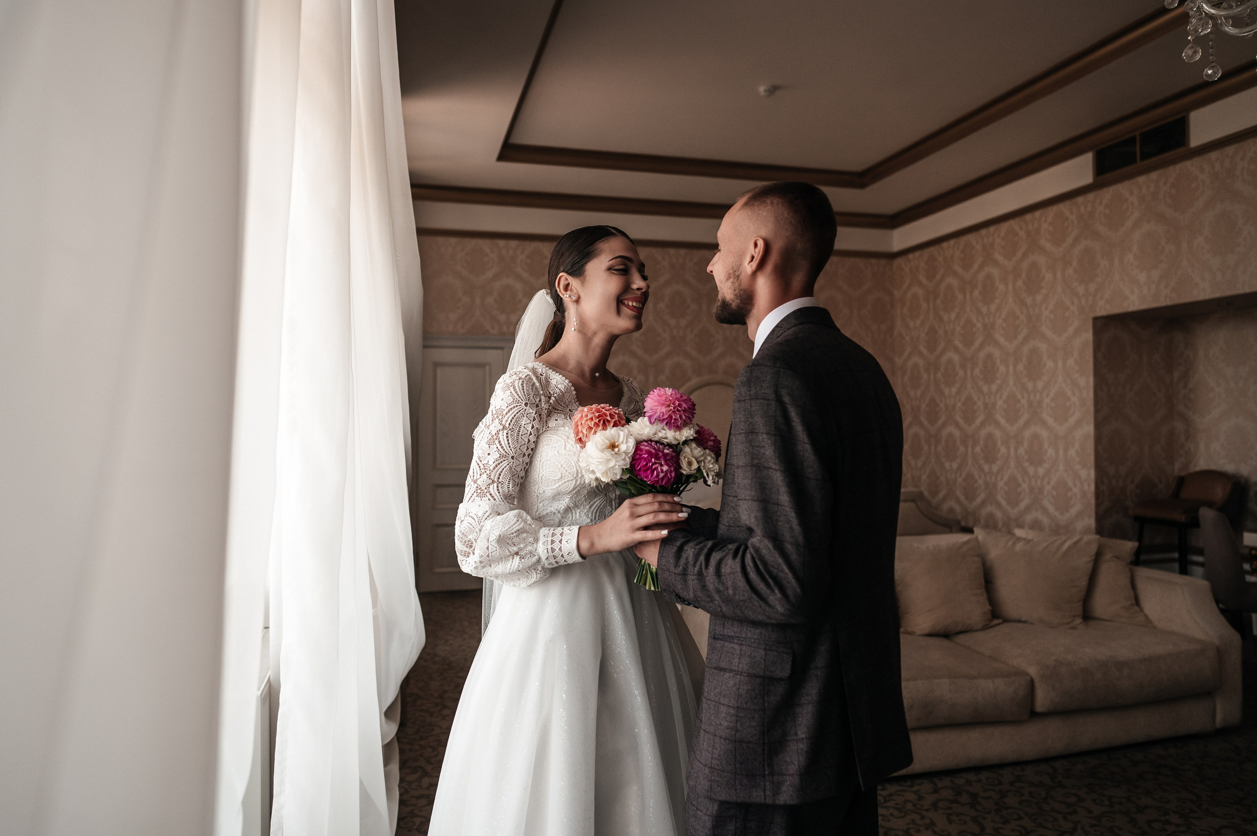 Максим и Наталья. Сборы, прогулка. Фотограф Екатерина Бочарникова