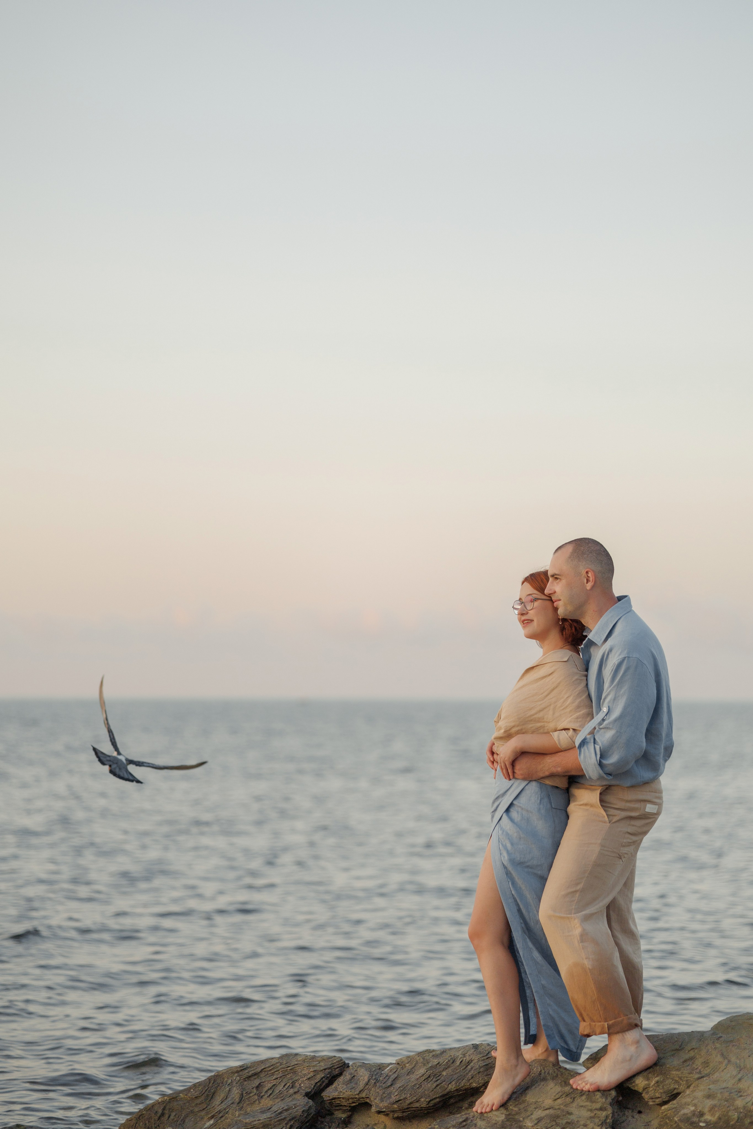 История любви на рассвете. Семейный и портретный фотограф в Геленджике Любовь Бодрова