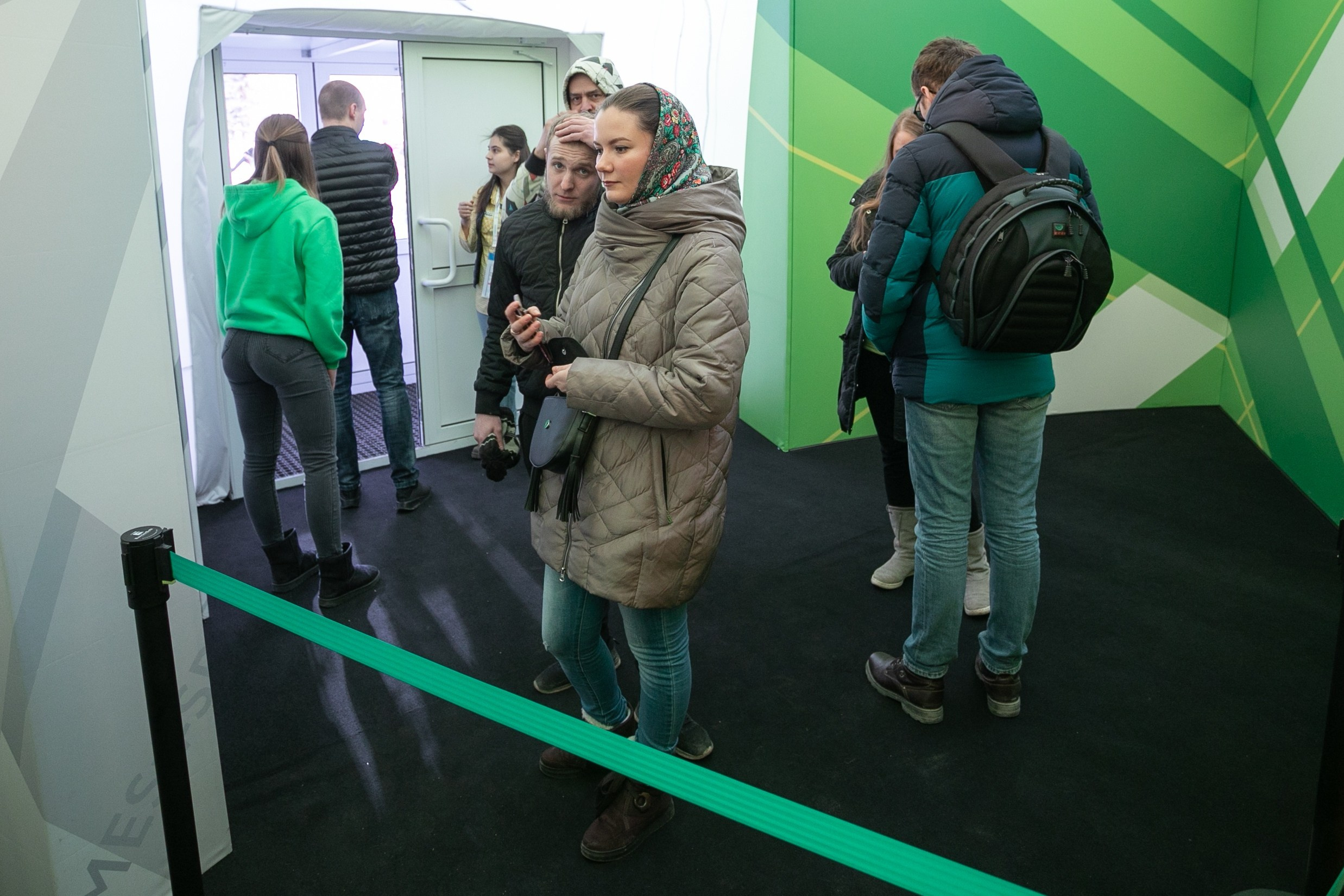 Встреча эстафеты огня Универсиады. Площадь Мира. Красноярск