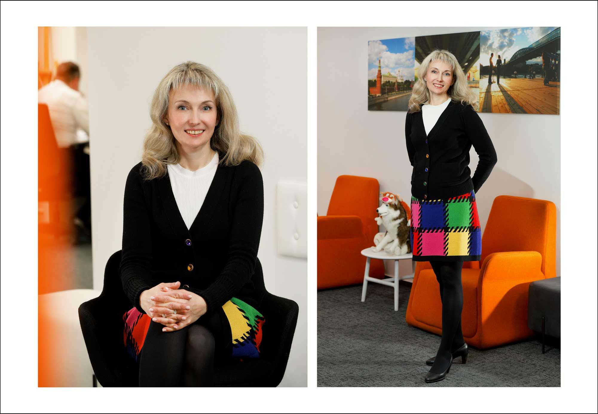 съемка в офисе с учетом рабочего места