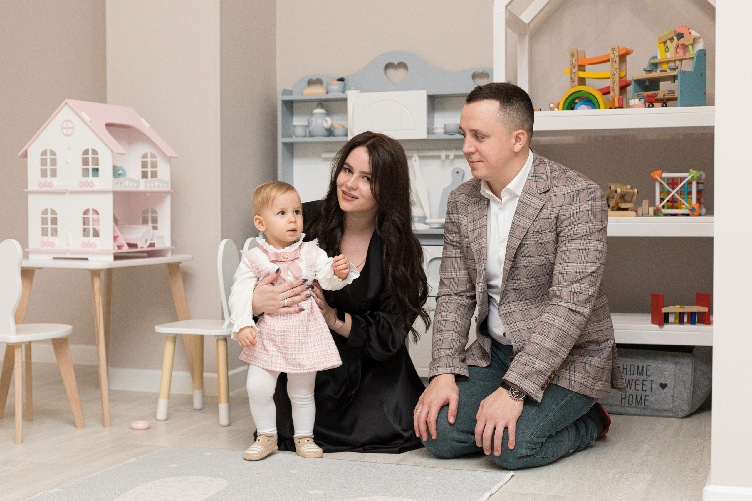 День рождения Ангелины, 1 годик, Детская игровая студия Mimiloft. Детский и контент фотограф Надя Волкова Санкт-Петербург