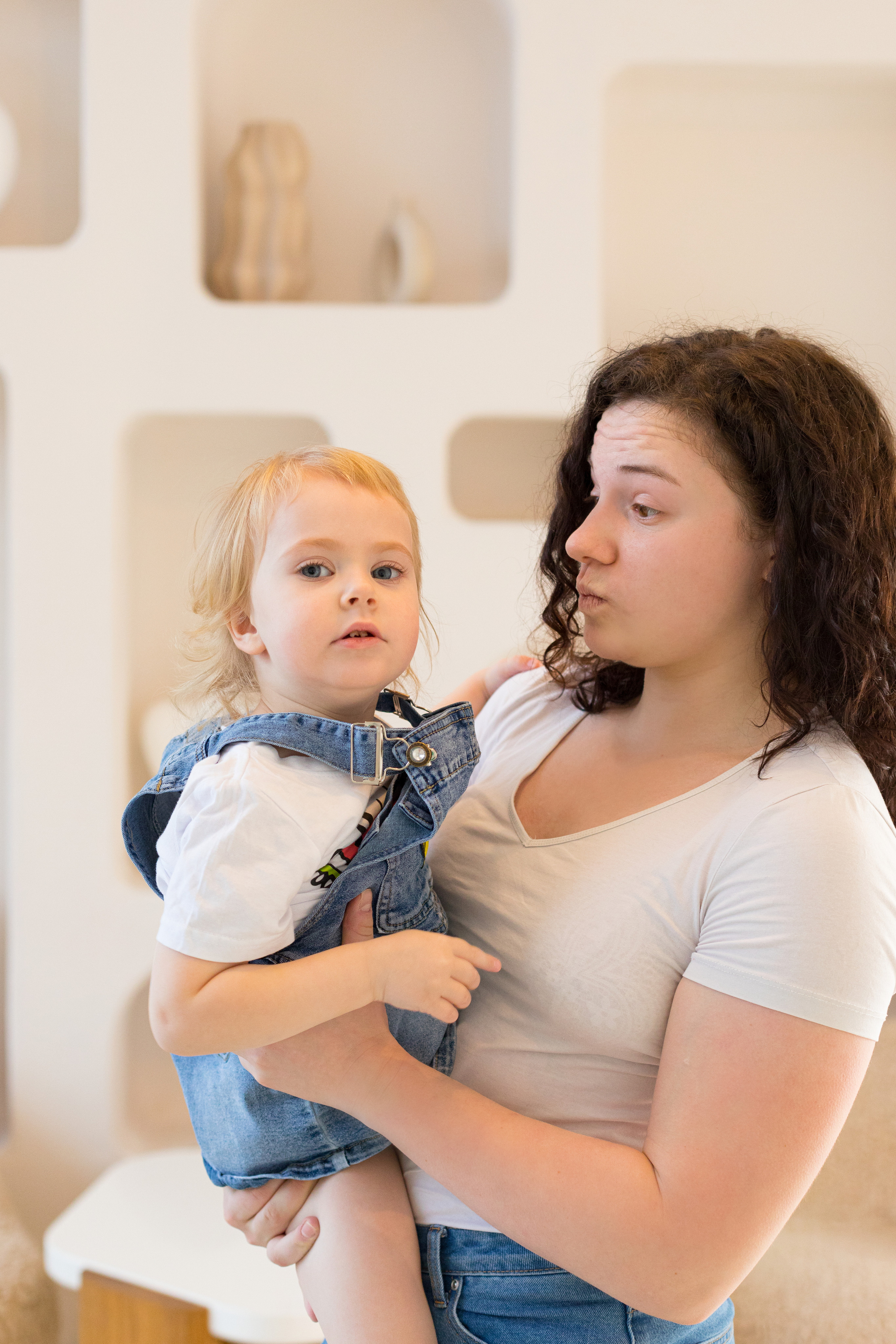 Семейная фотосессия в студии с ребенком. Детский и контент фотограф Надя Волкова Санкт-Петербург