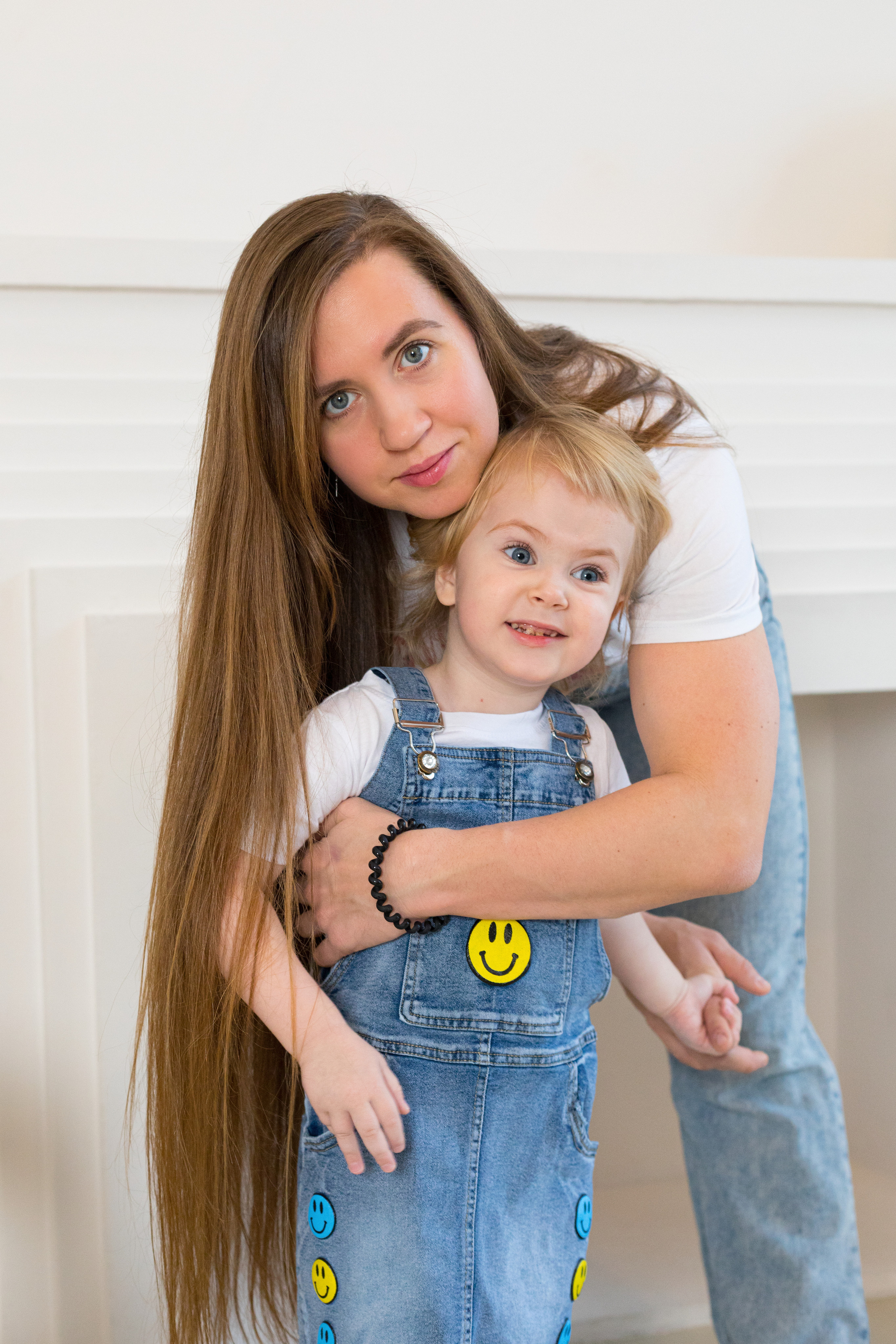 Семейная фотосессия в студии с ребенком. Детский и контент фотограф Надя Волкова Санкт-Петербург